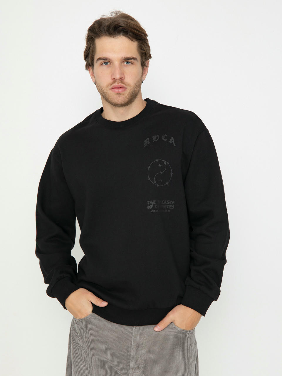 Світшот RVCA Va Barb Crew (black)