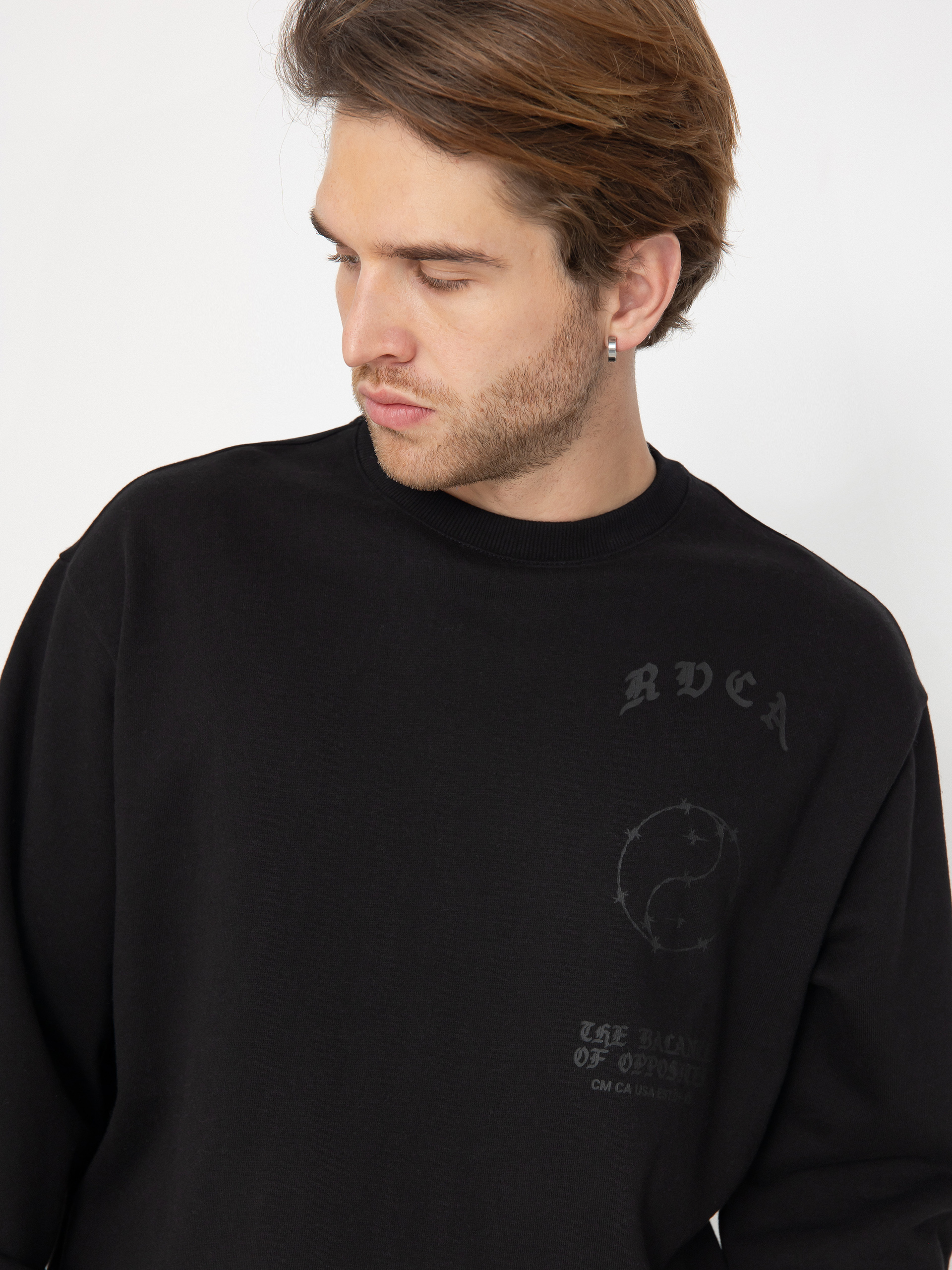 Світшот RVCA Va Barb Crew (black)