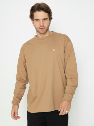 Лонгслів Carhartt WIP Chase (peanut/gold)