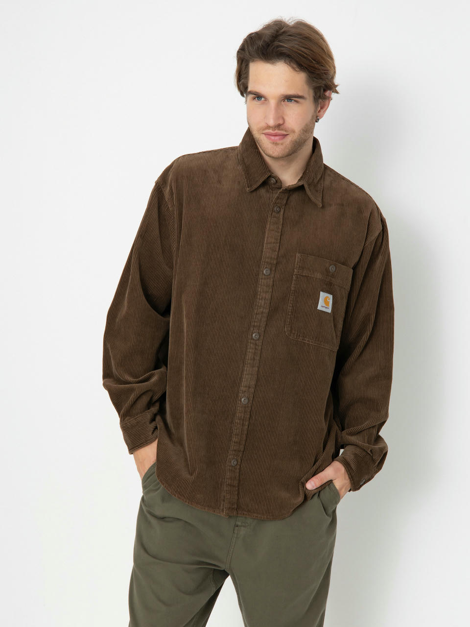 Сорочка Carhartt WIP Flint (chocolate)