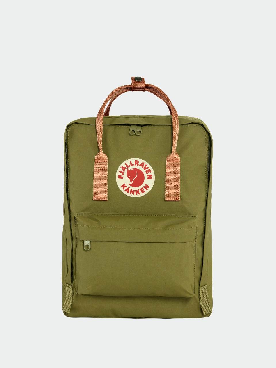 Рюкзак Fjallraven Kanken (foliage green-peach sand)