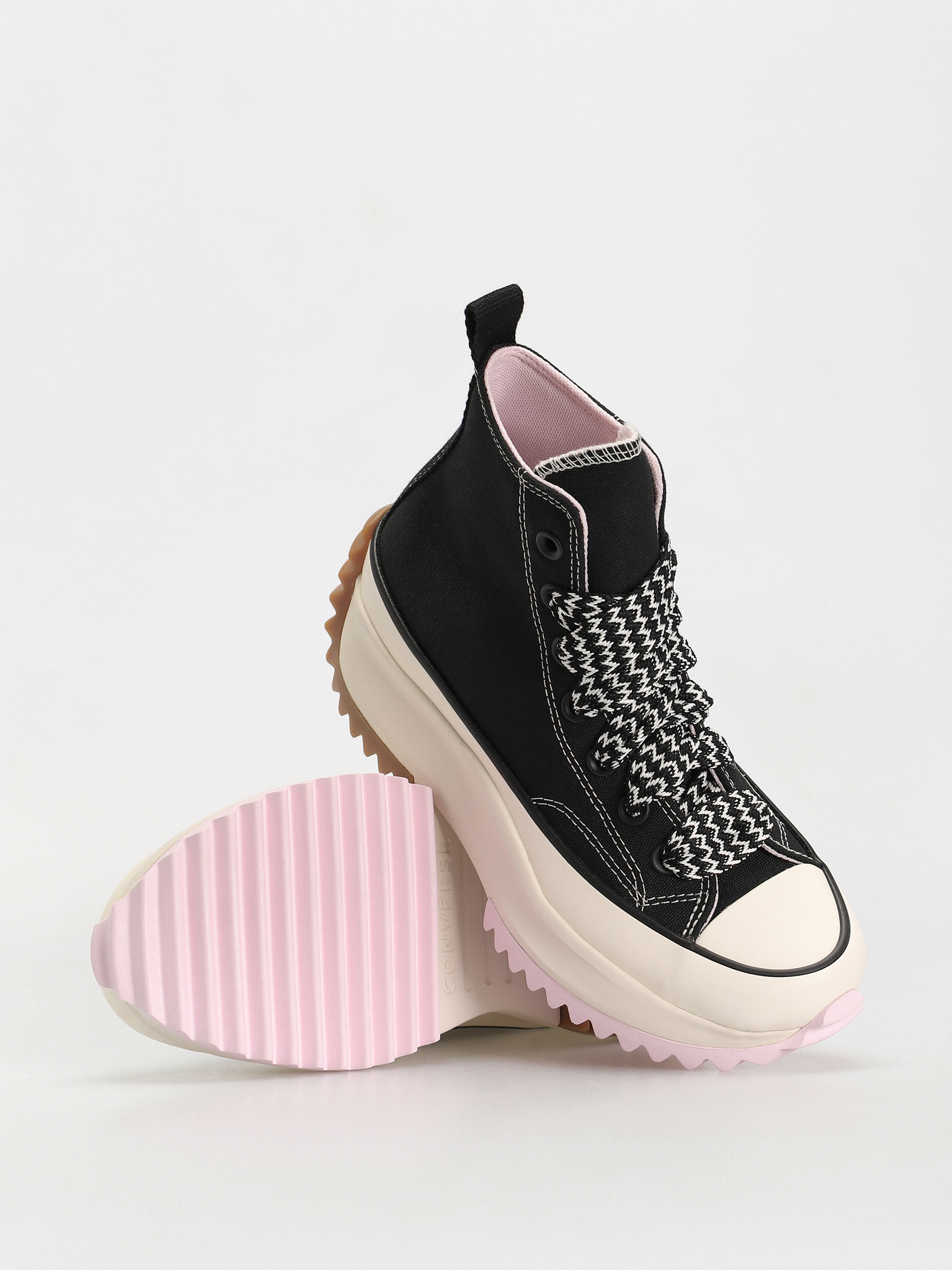 Взуття Converse Run Star Hike Hi - чорний (black/pink foam/egret)