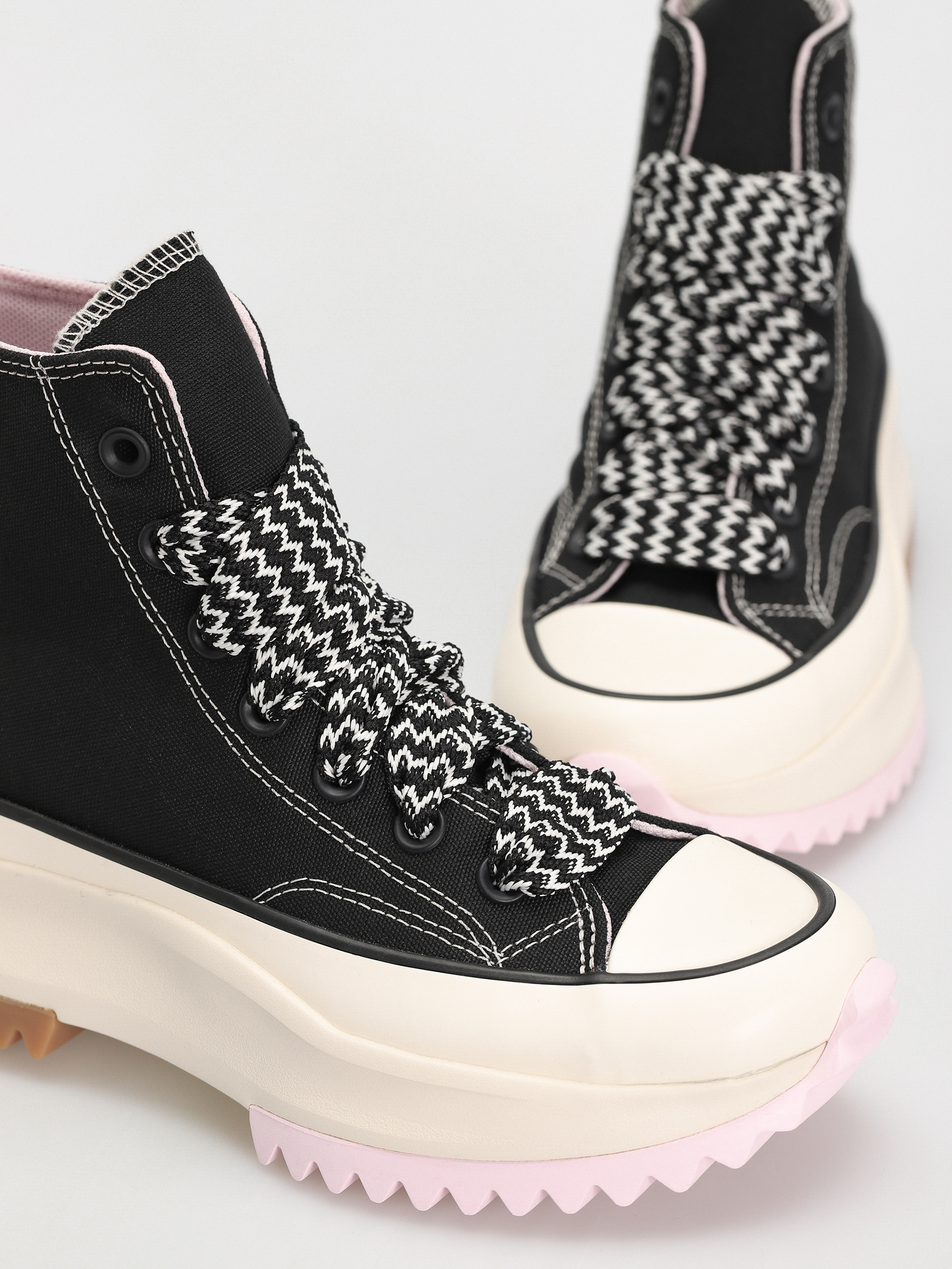 Взуття Converse Run Star Hike Hi - чорний (black/pink foam/egret)