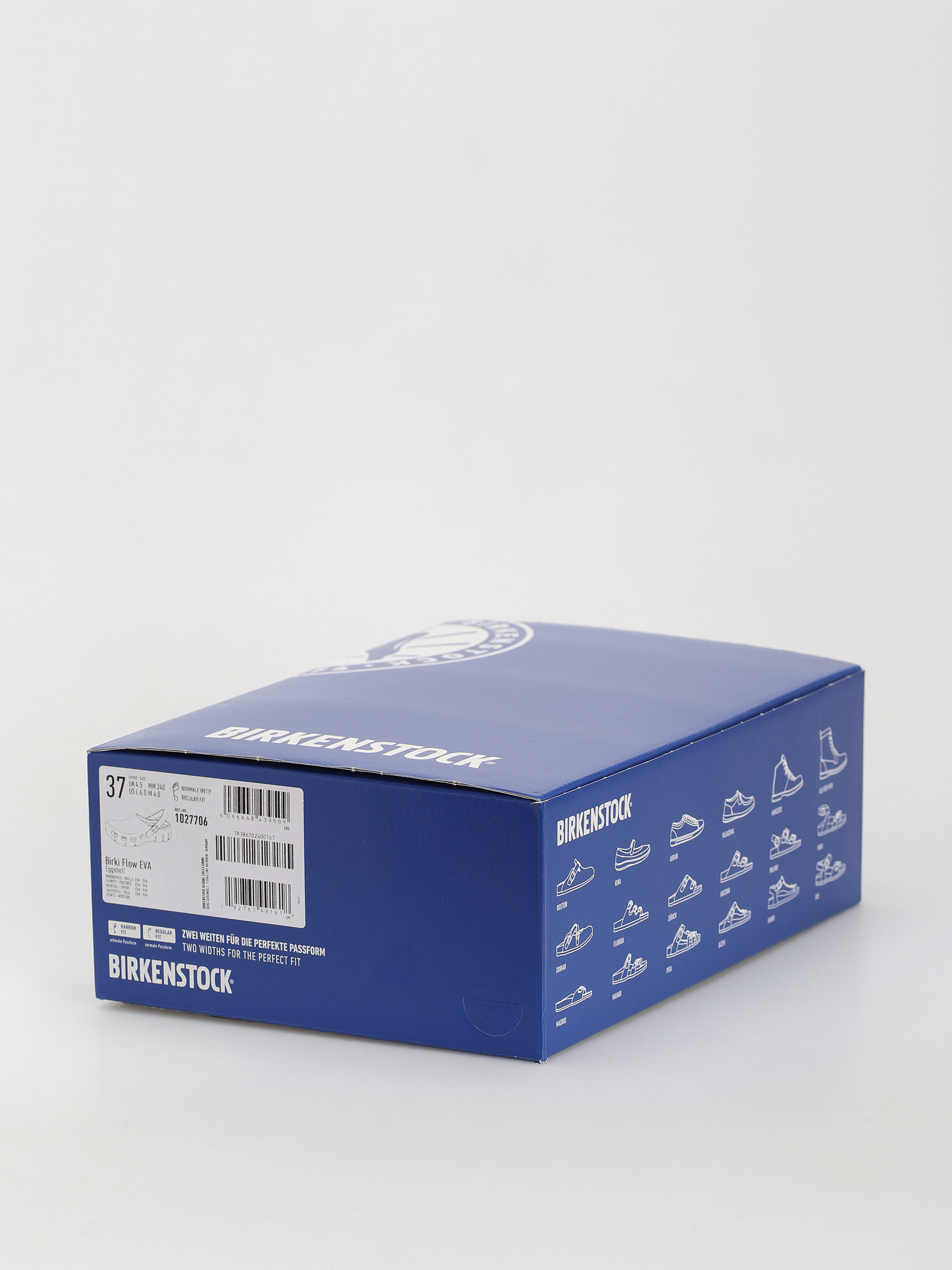 Шльопанці Birkenstock Birki Flow EVA Regular (eggshell)