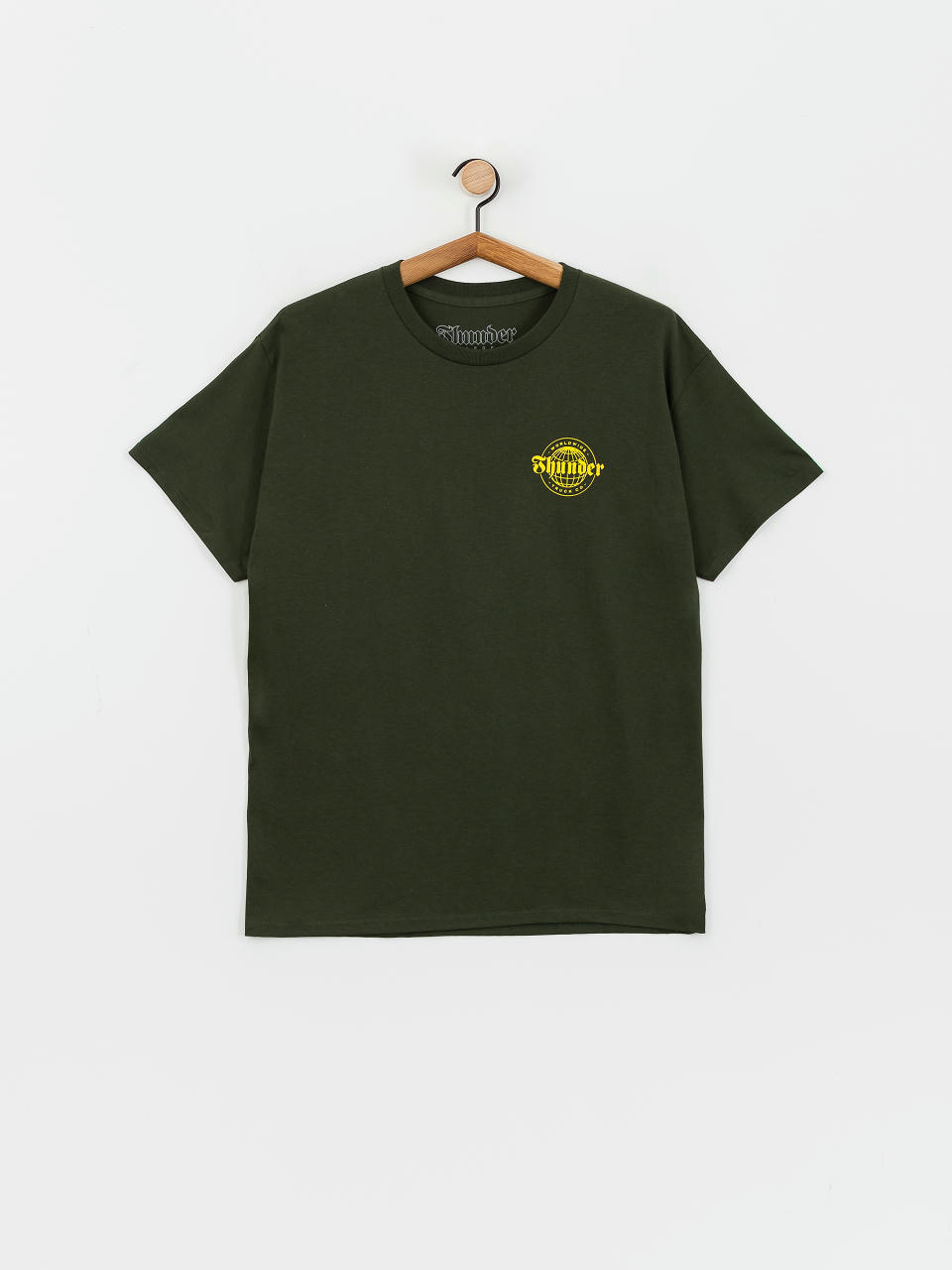 Футболка Thunder Worldwide Dbl (forest green/gold)