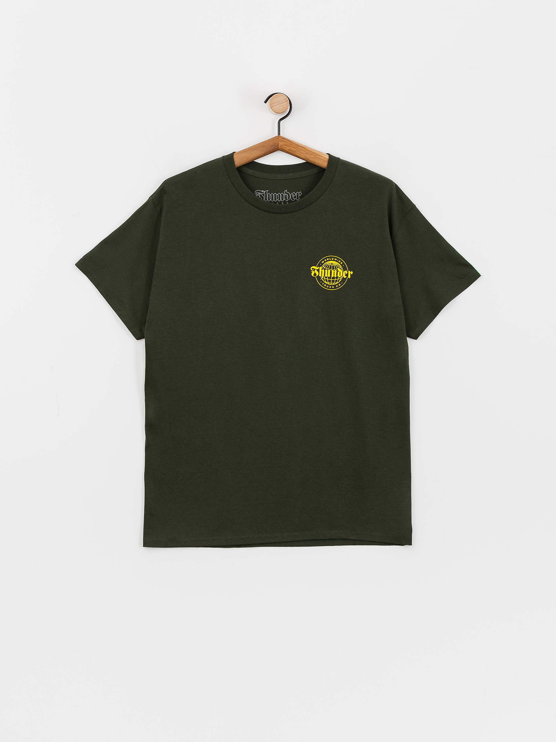 Футболка Thunder Worldwide Dbl (forest green/gold)