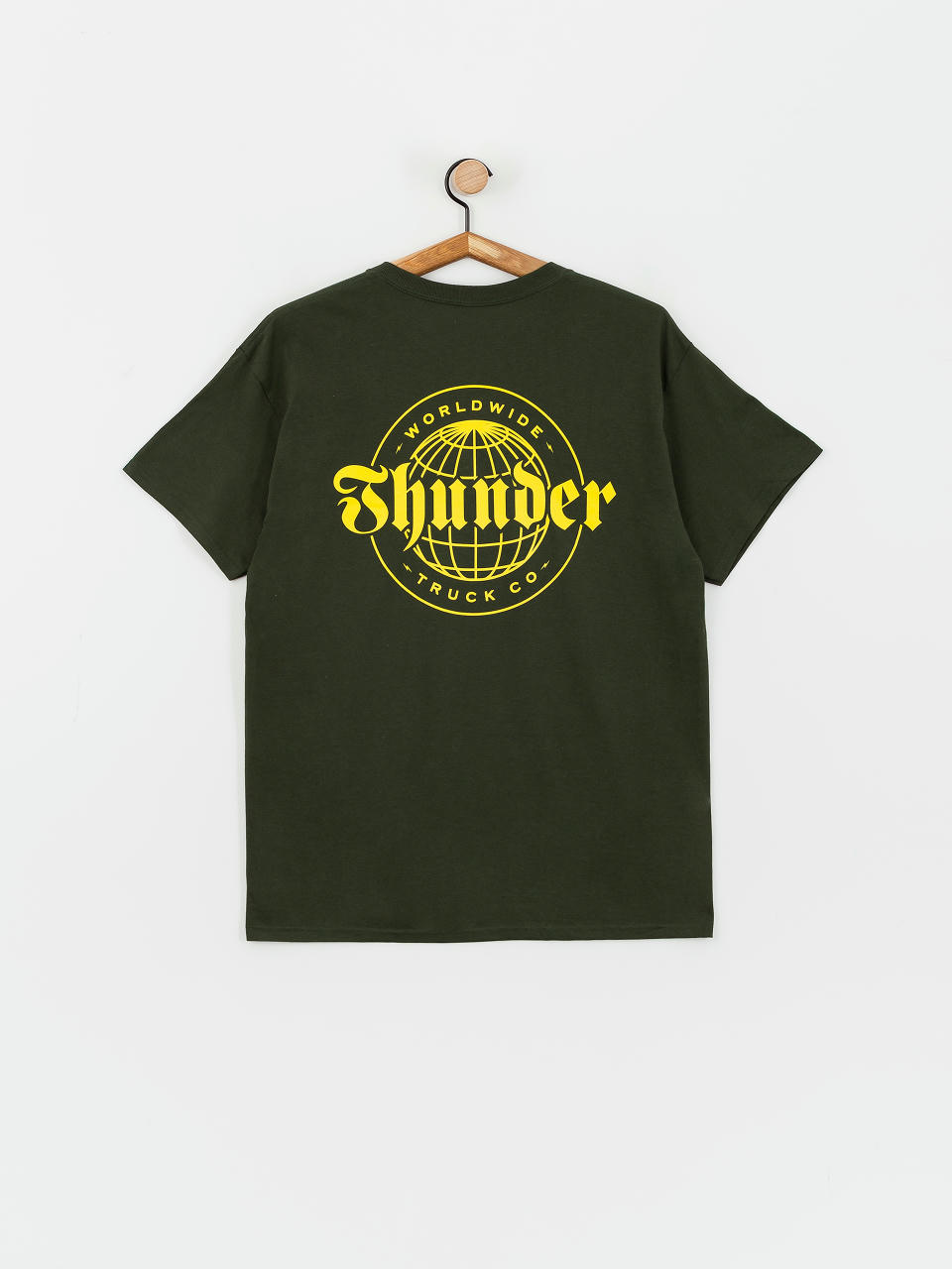 Футболка Thunder Worldwide Dbl (forest green/gold)