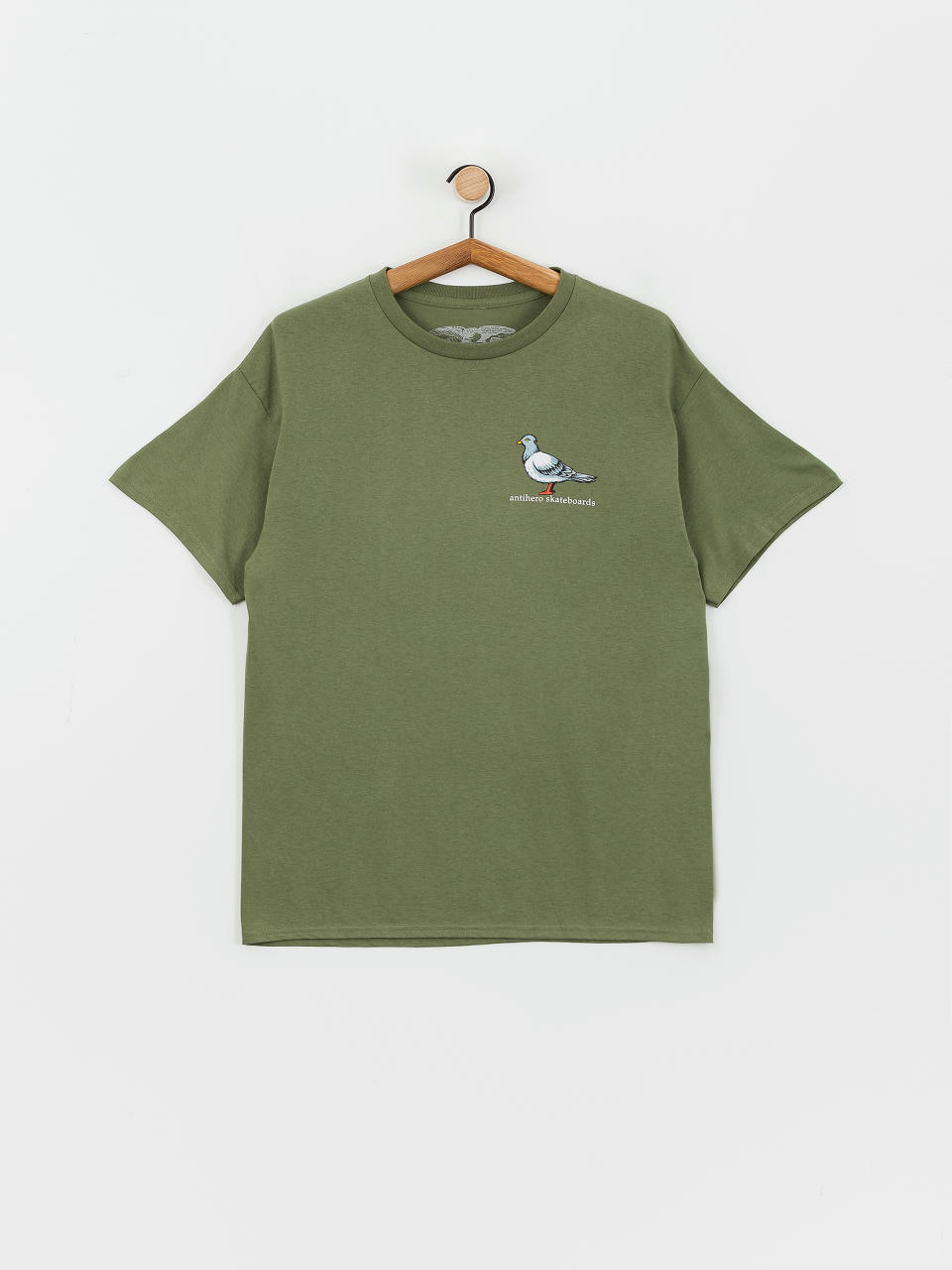 Футболка Antihero Lil Pigeon (military green)