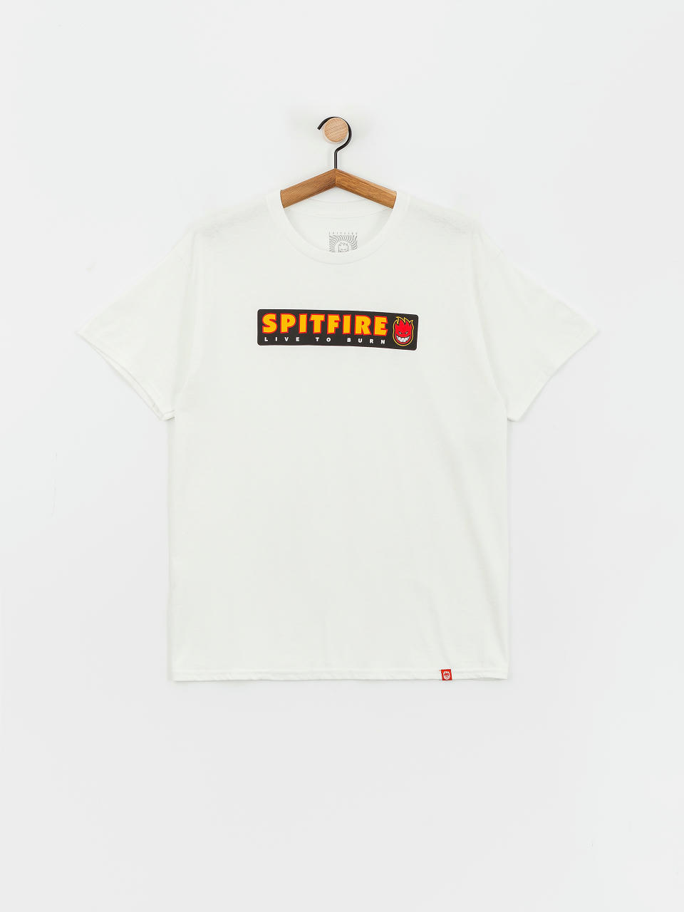 Футболка Spitfire Live To Burn (white/multi)