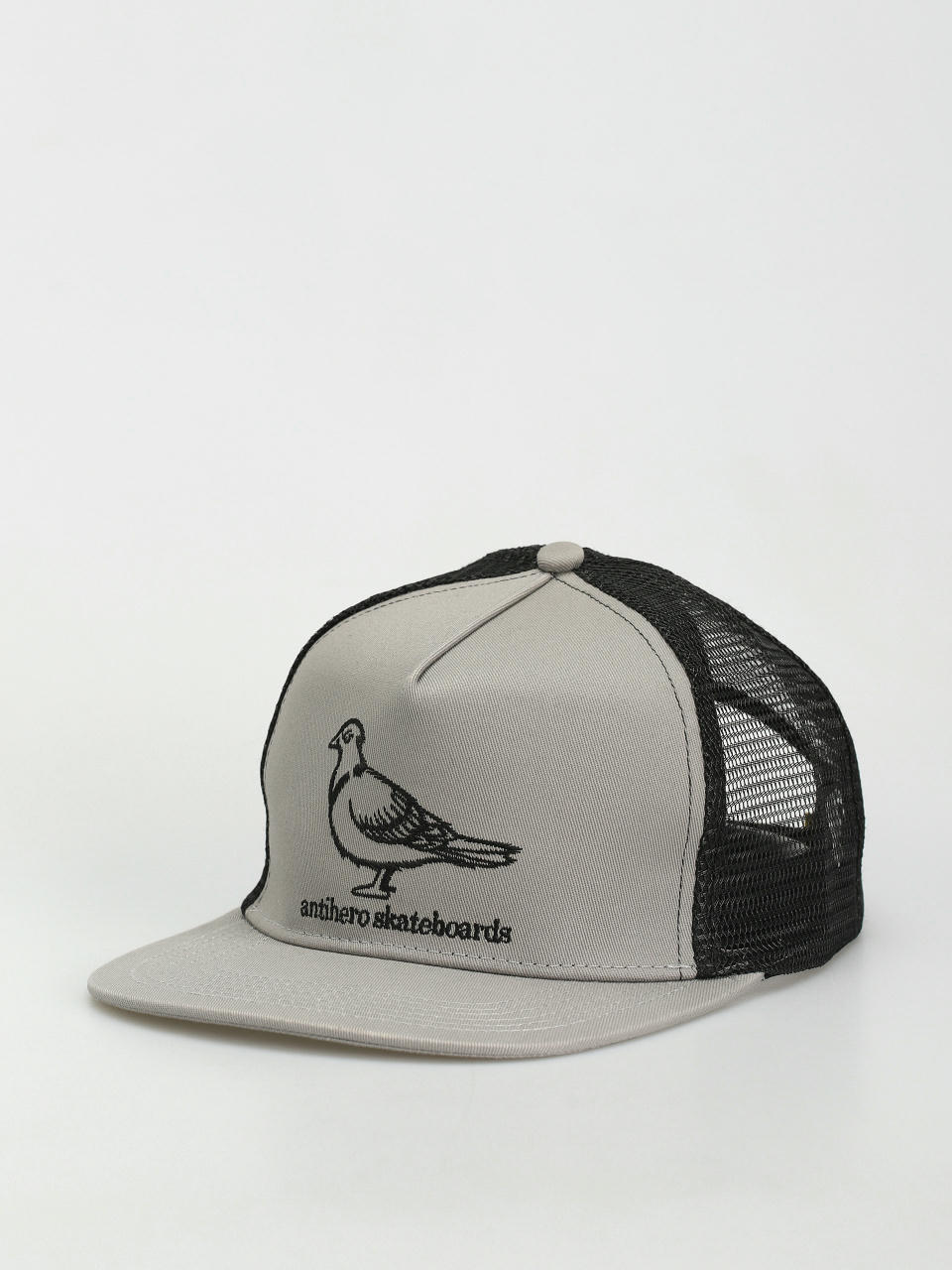 Кепка Antihero Basic Pigeon Snap (silver black)