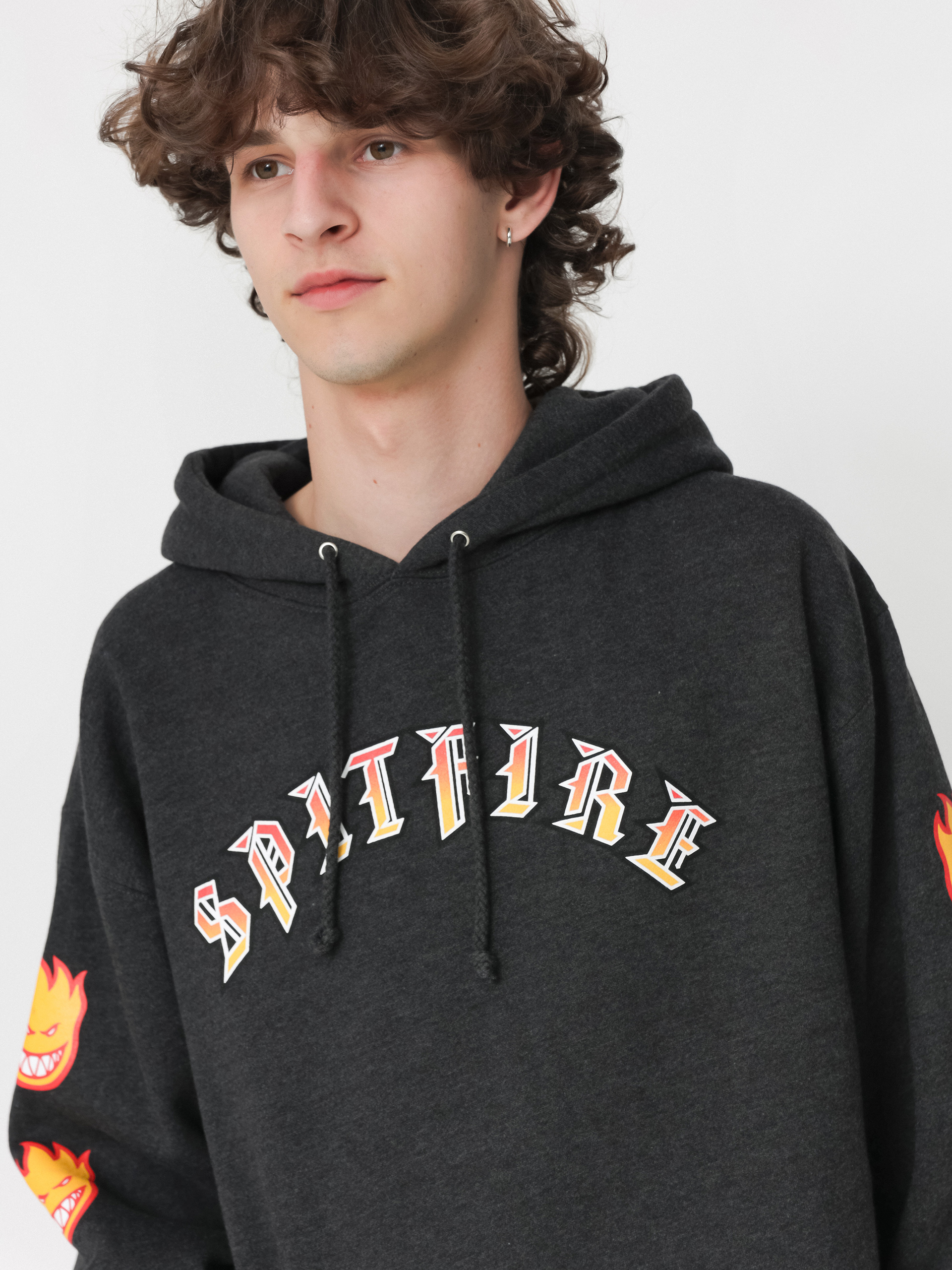 Худі Spitfire Ol E Big Head HD (charcoal)