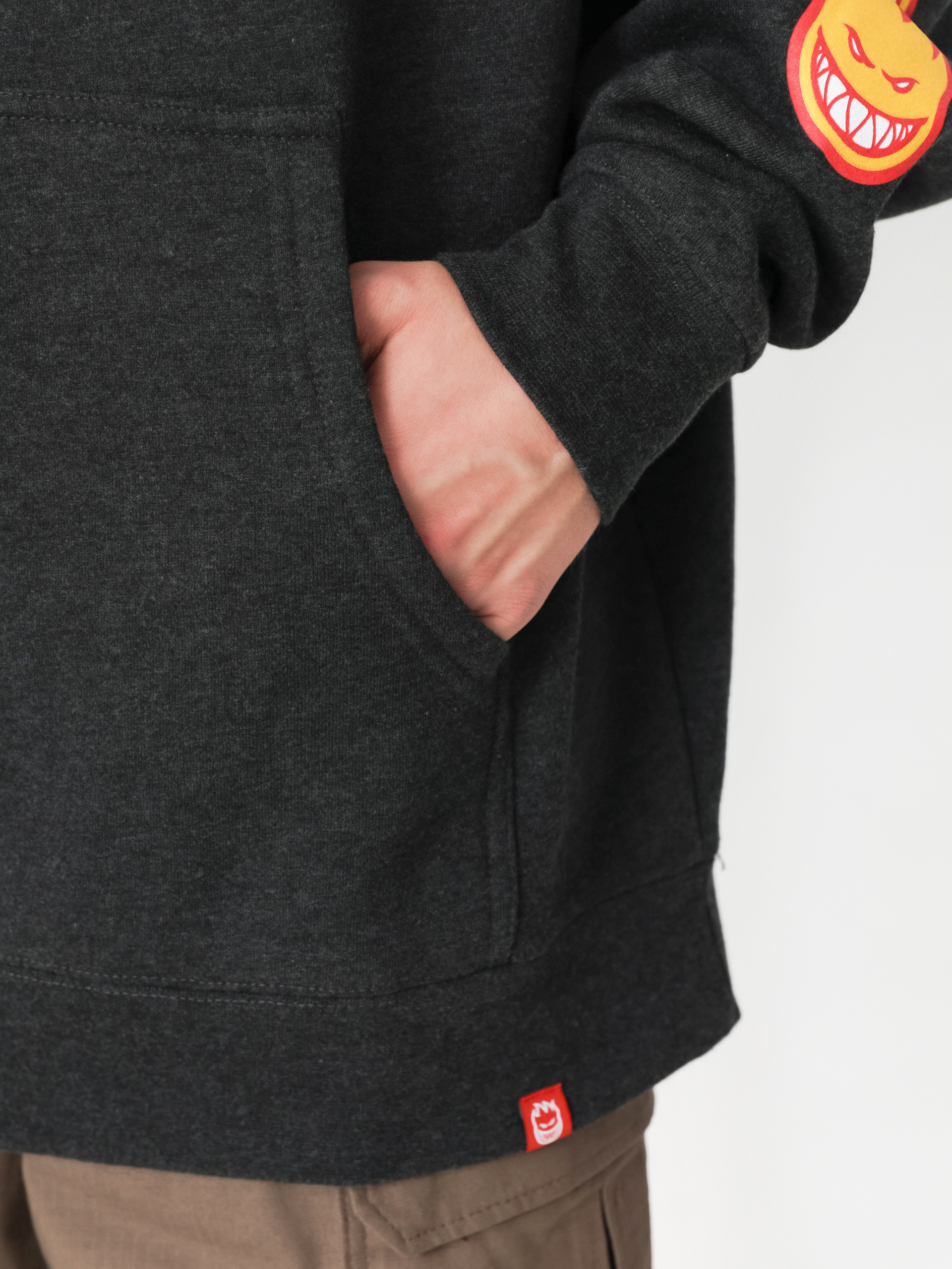 Худі Spitfire Ol E Big Head HD (charcoal)