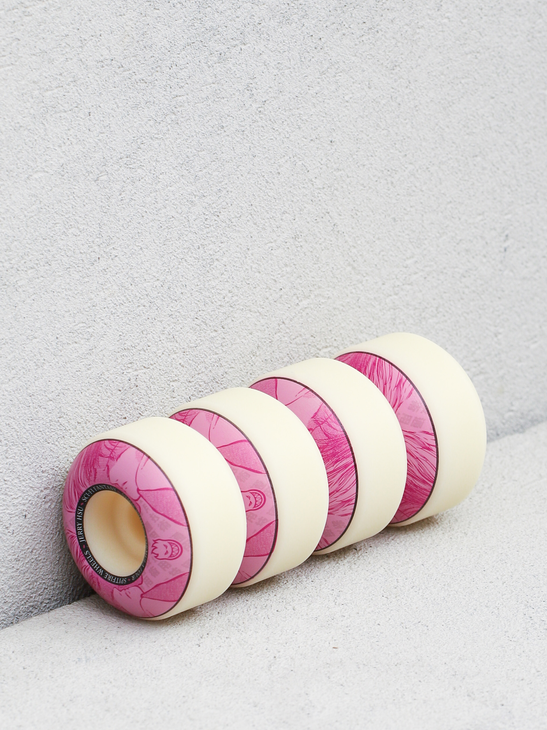 Колеса Spitfire Formula Four 99D Hsu Sci Fi Classic (natural/pink)