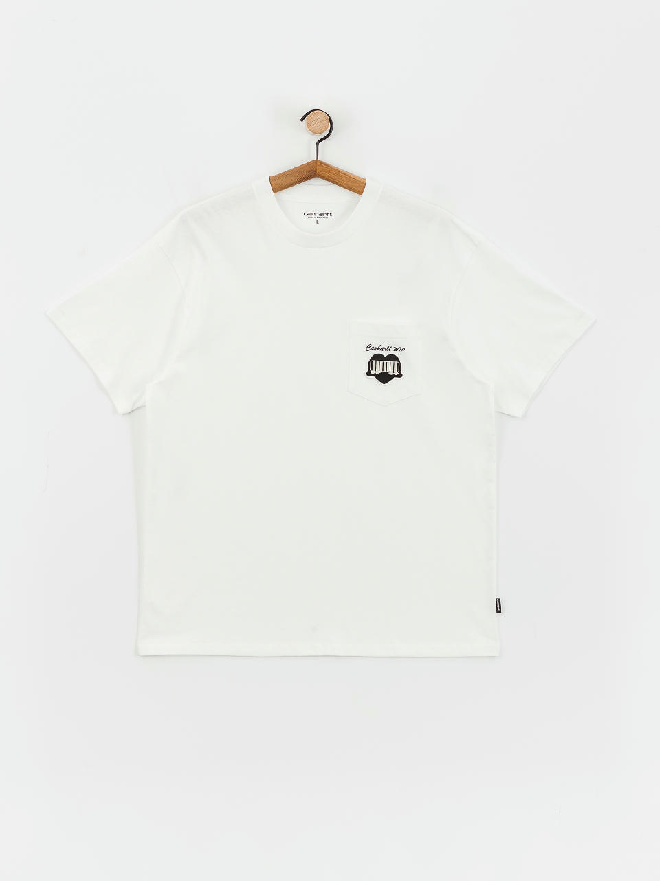 Футболка Carhartt WIP Heart Train Pocket (white)