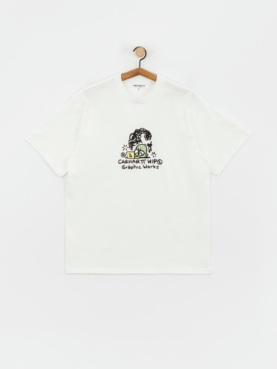 Футболка Carhartt WIP Graphic Works (white)