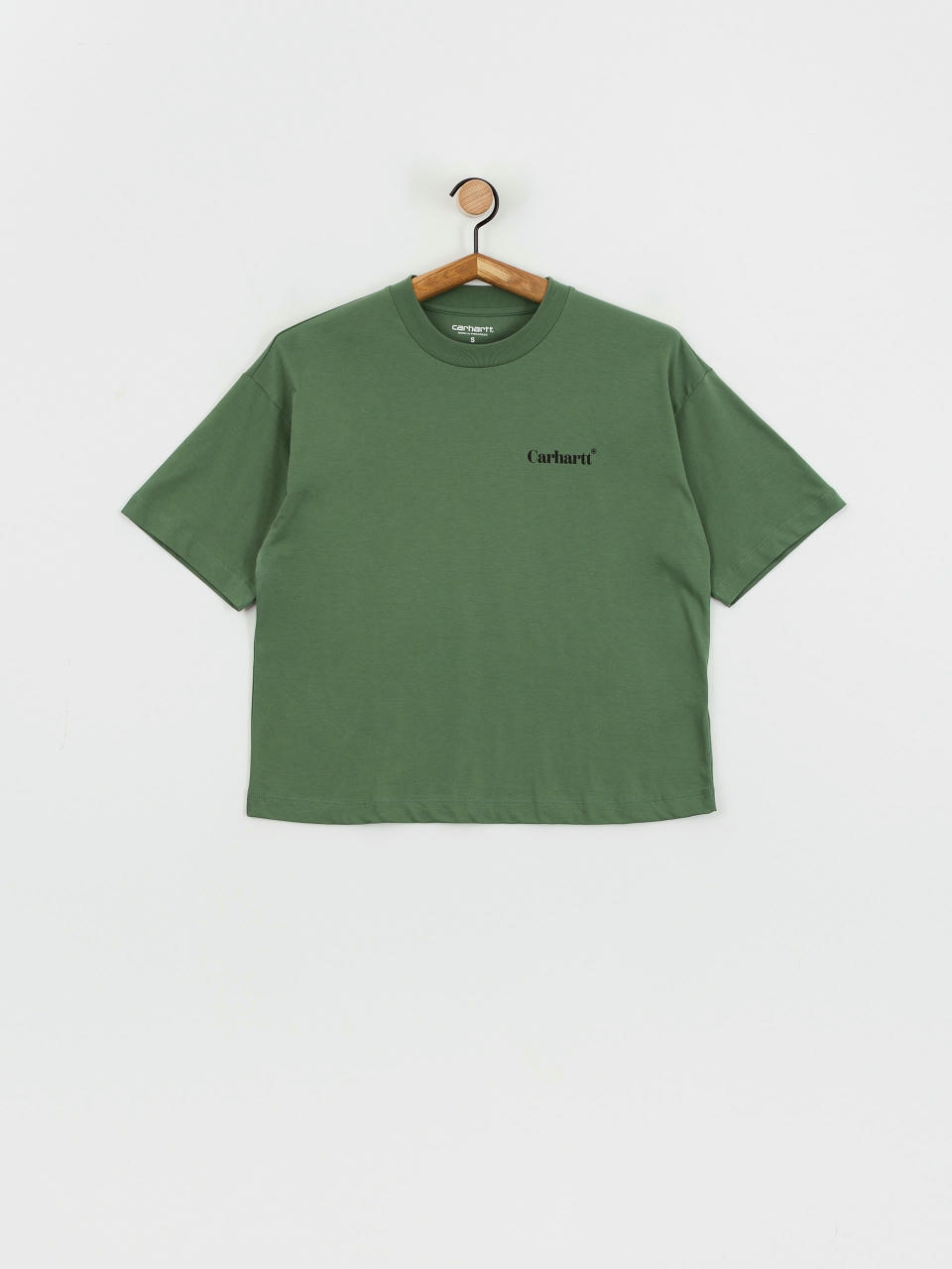 Футболка Carhartt WIP Fold Leo Wmn (duck green)