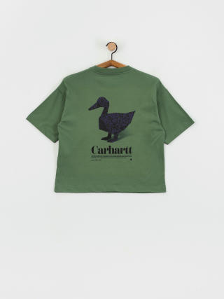 Футболка Carhartt WIP Fold Leo Wmn (duck green)