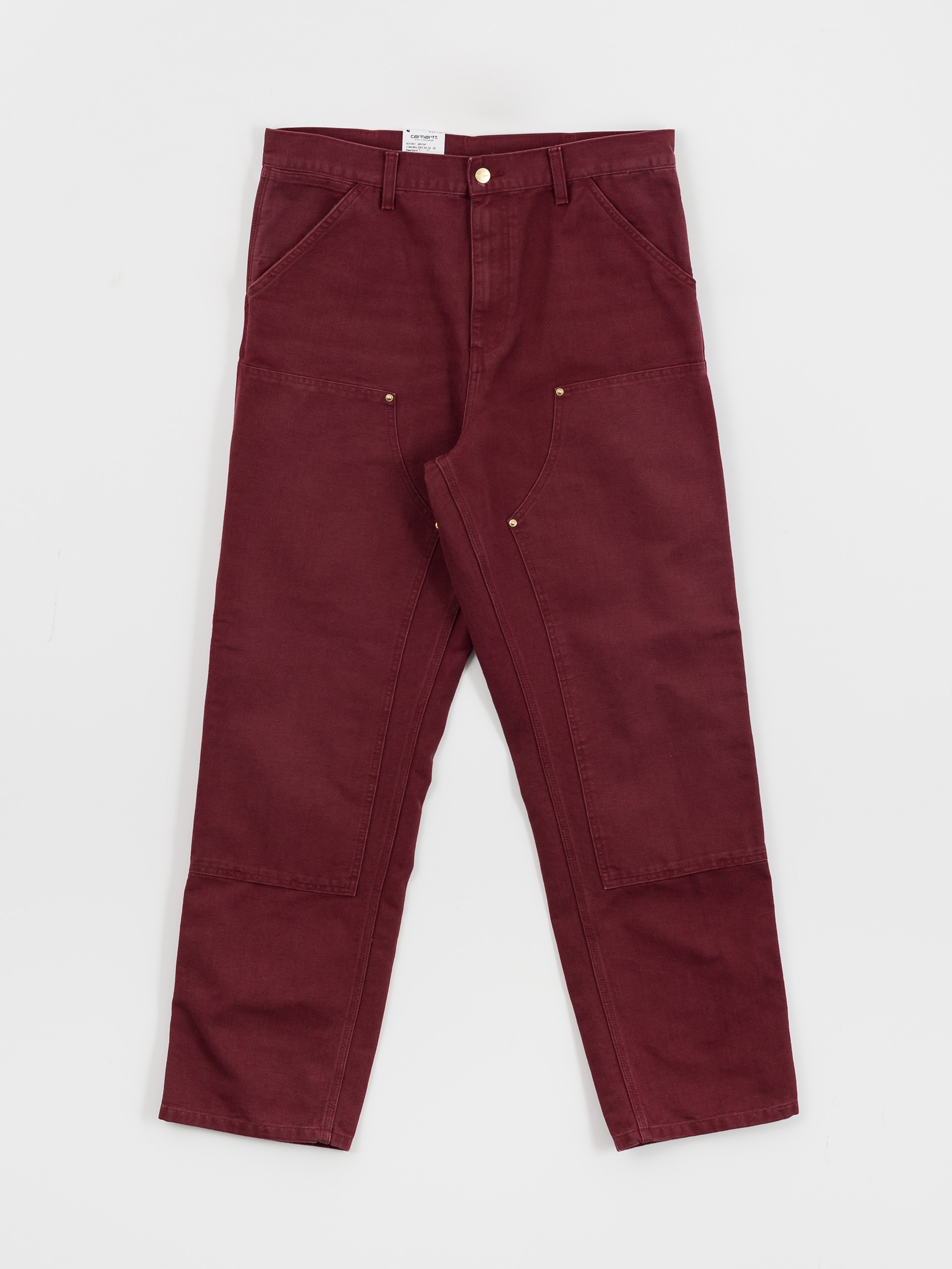 Штани Carhartt WIP Double Knee (malbec)