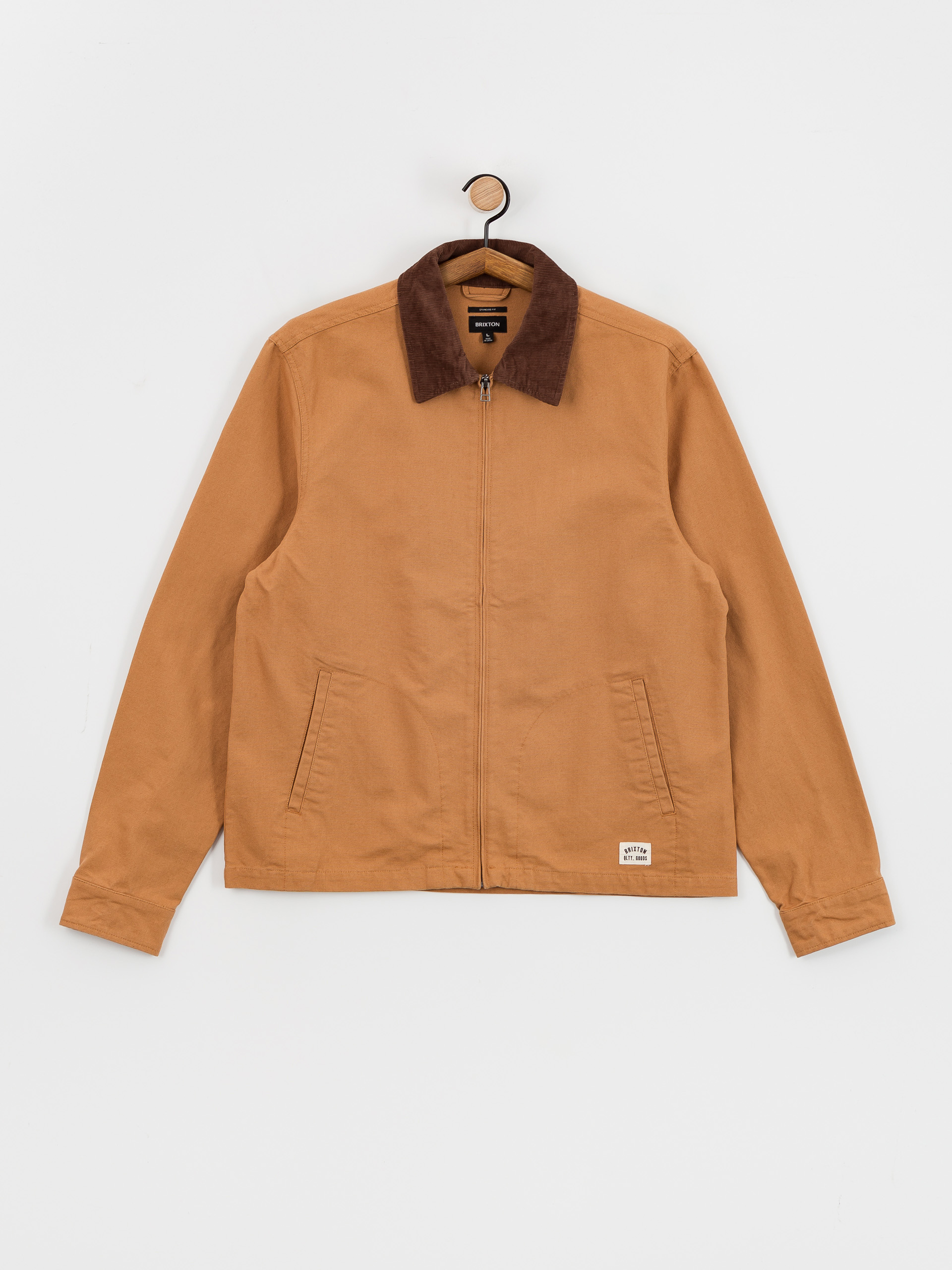 Куртка Brixton Mechanic Garage Zip (tobacco brown)