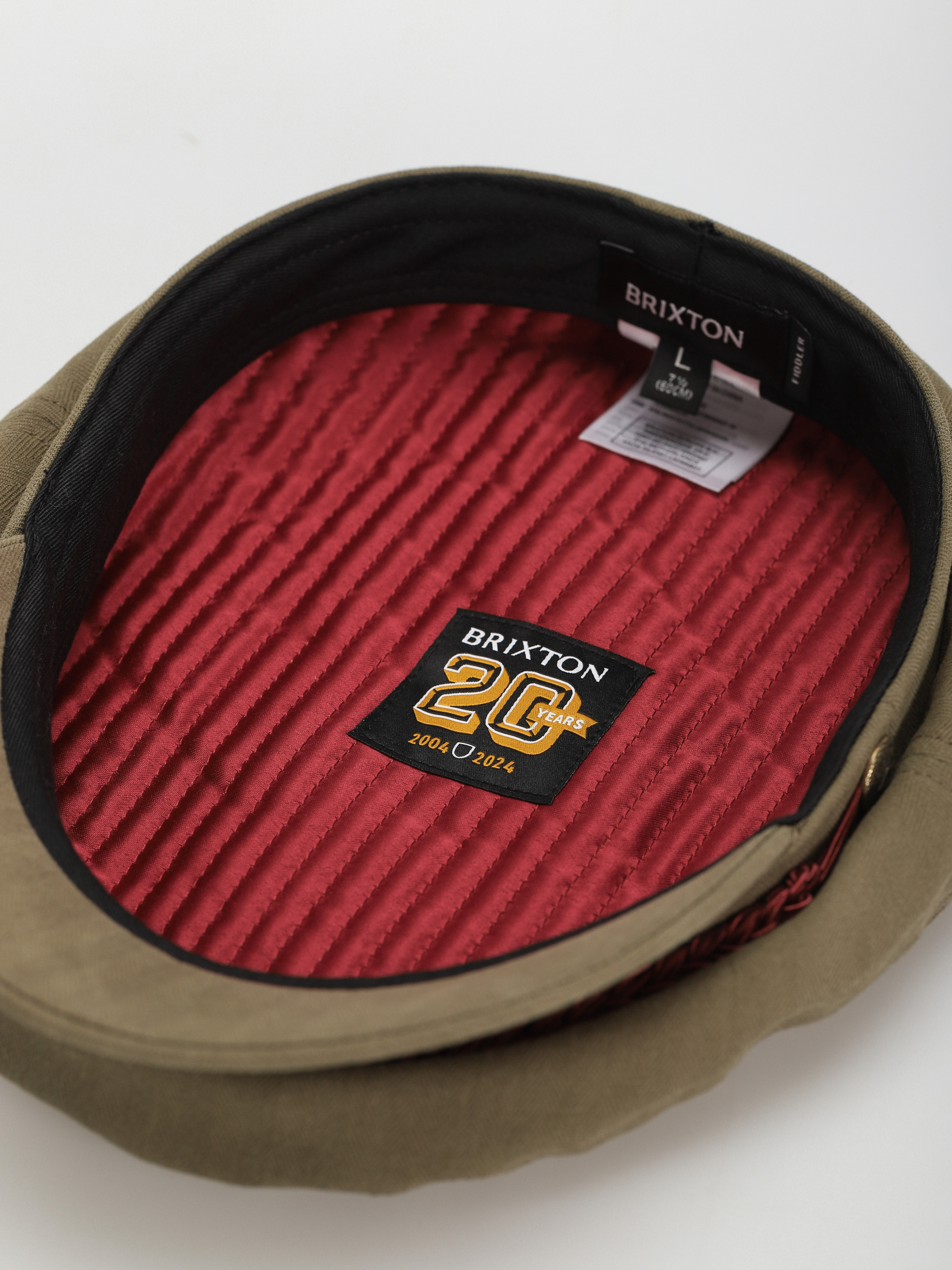 Кашкет Brixton 20Th Anniversary Fiddler Cap (olive)