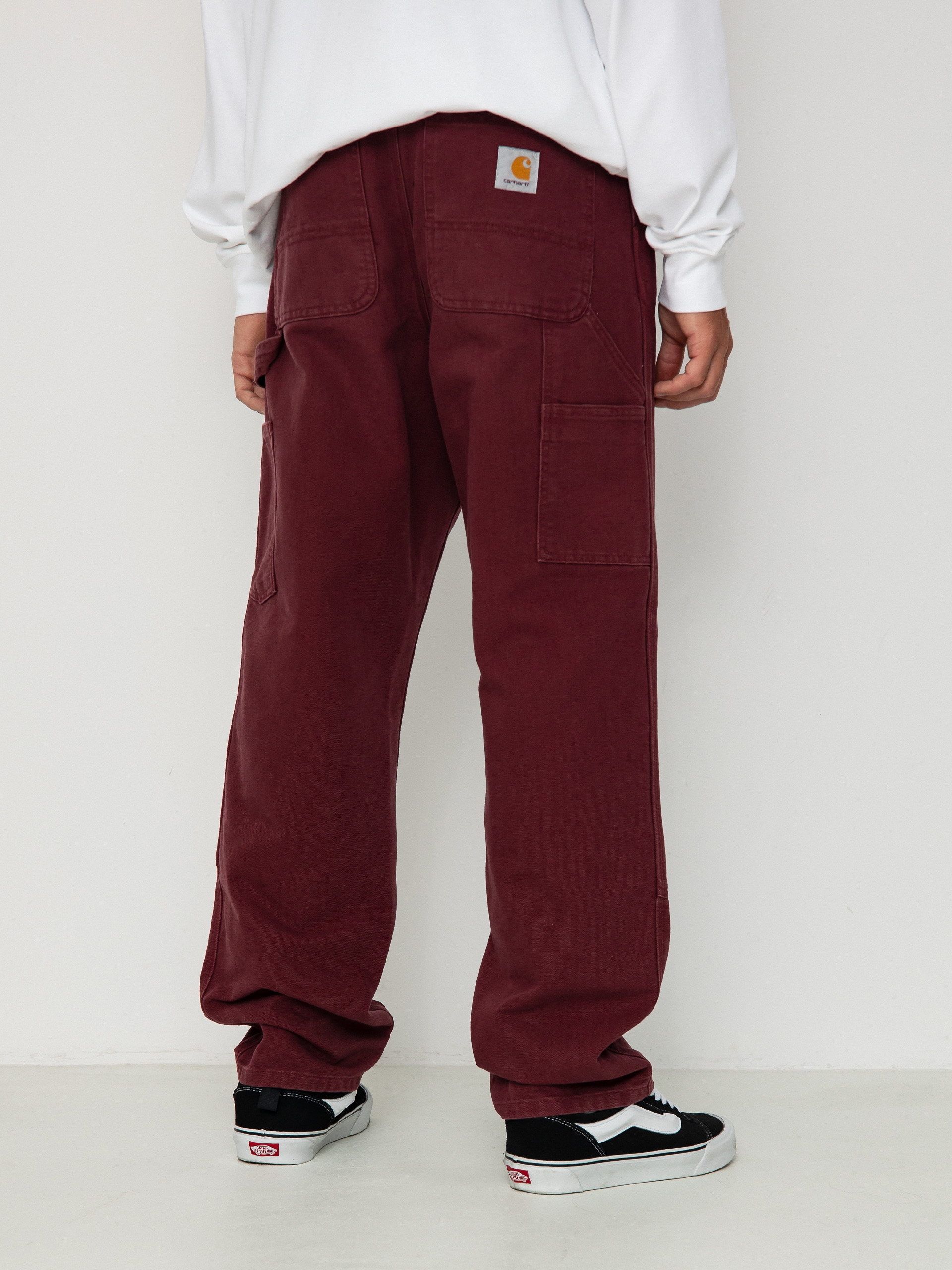 Штани Carhartt WIP Double Knee (malbec)