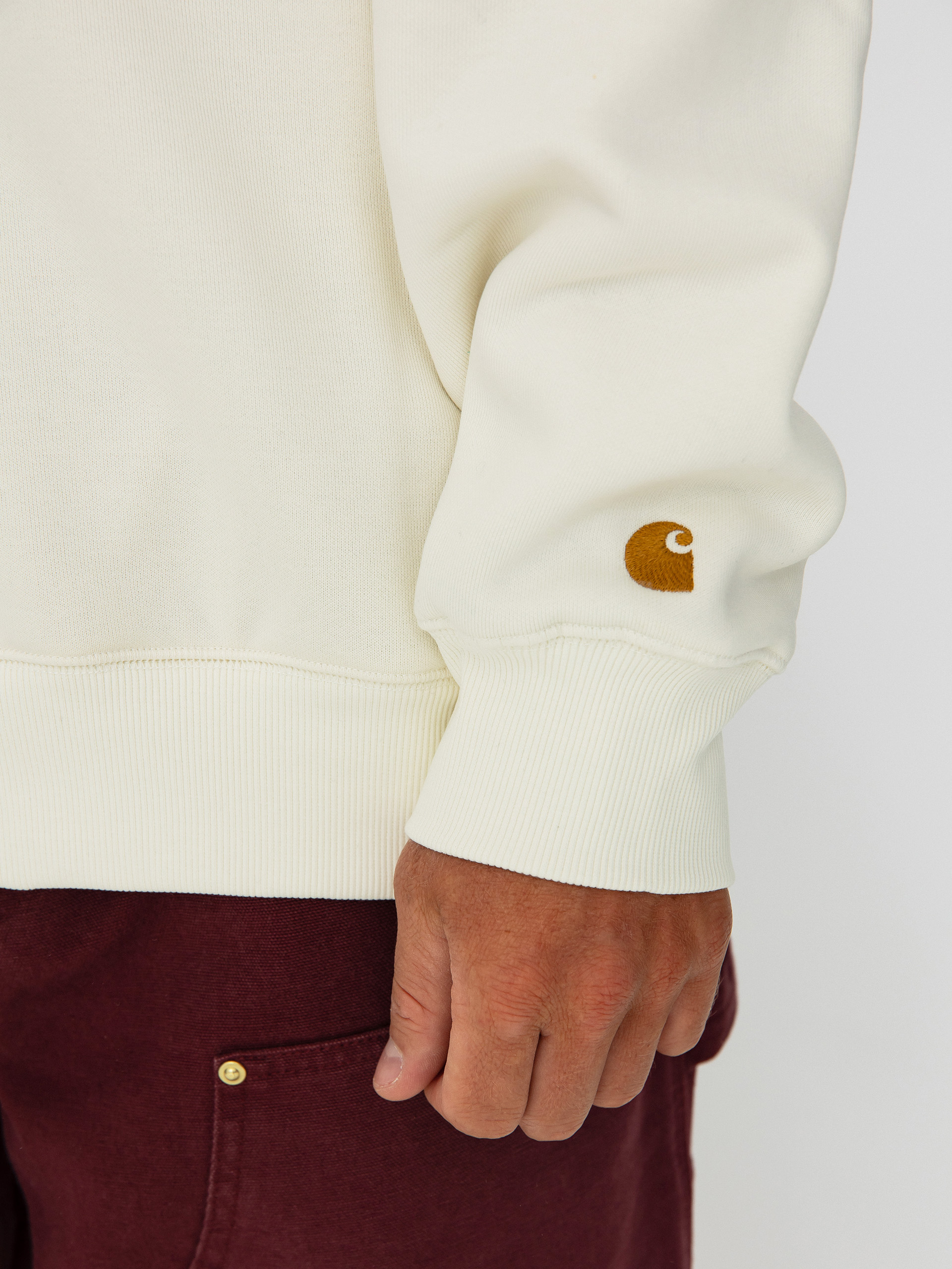 Світшот Carhartt WIP Chase (wax/gold)