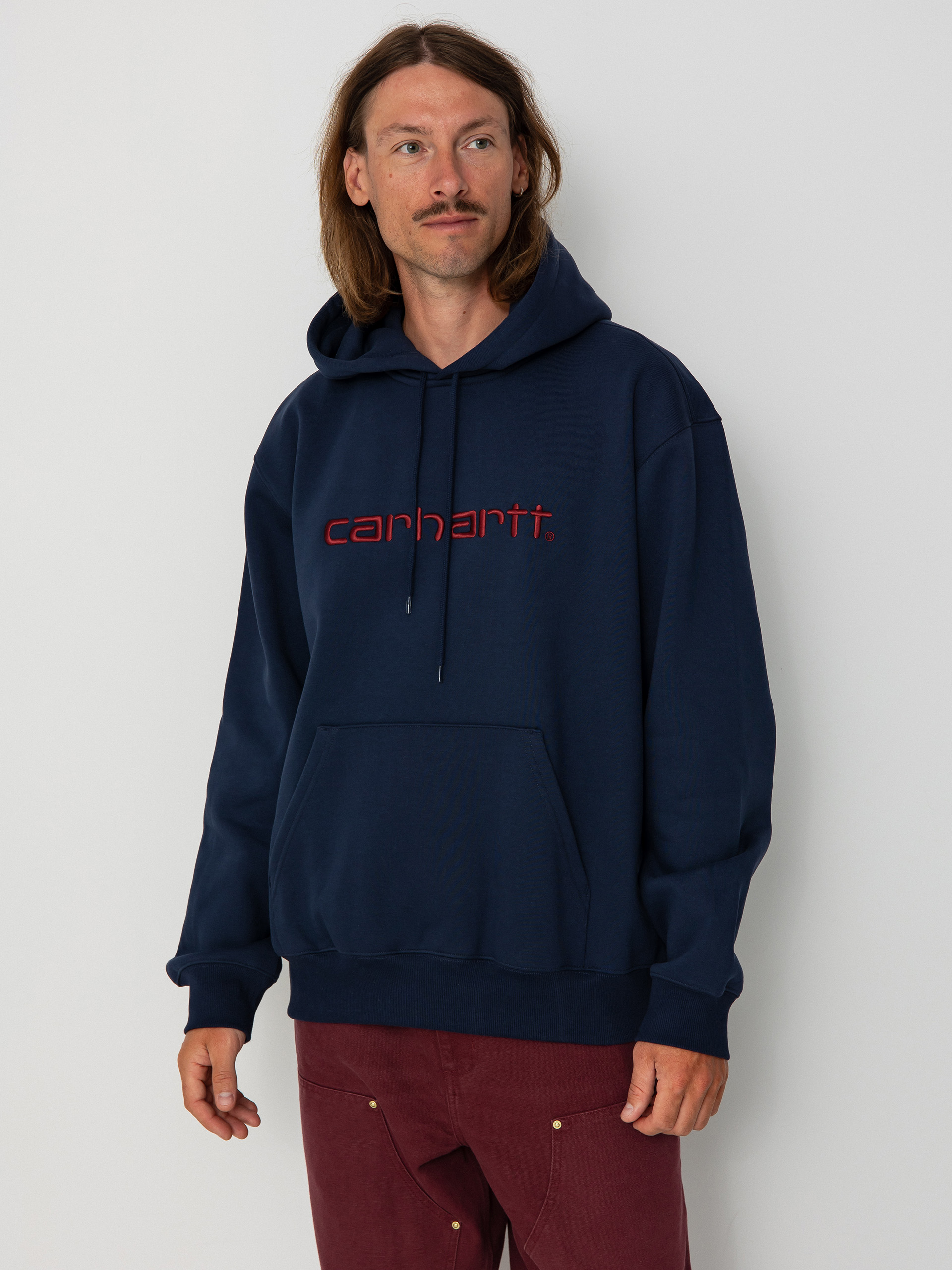 u0425u0443u0434u0456 Carhartt WIP Carhartt HD (air force blue/malbec)