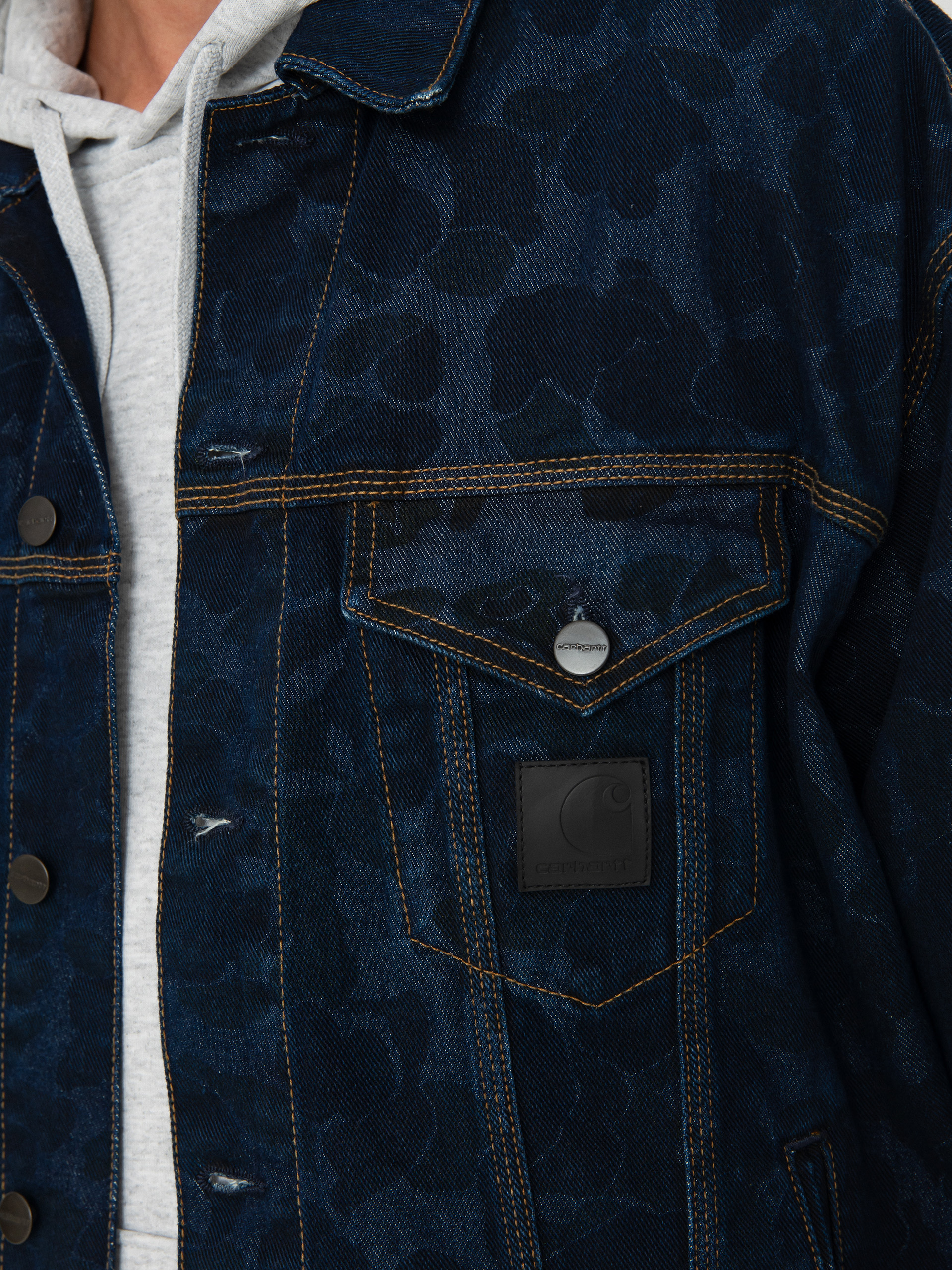 Куртка Carhartt WIP Duck Helston (camo duck/blue)