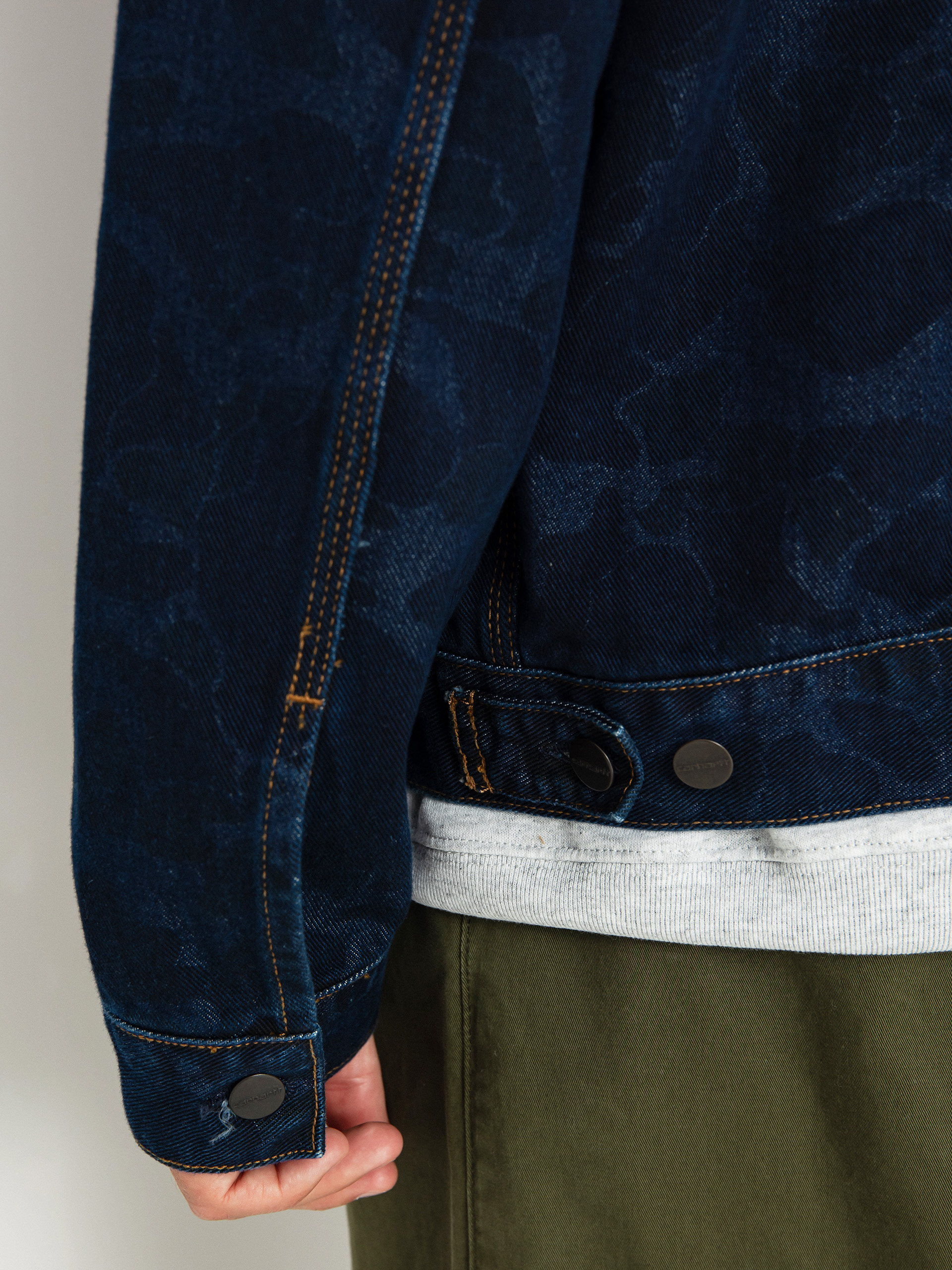 Куртка Carhartt WIP Duck Helston (camo duck/blue)