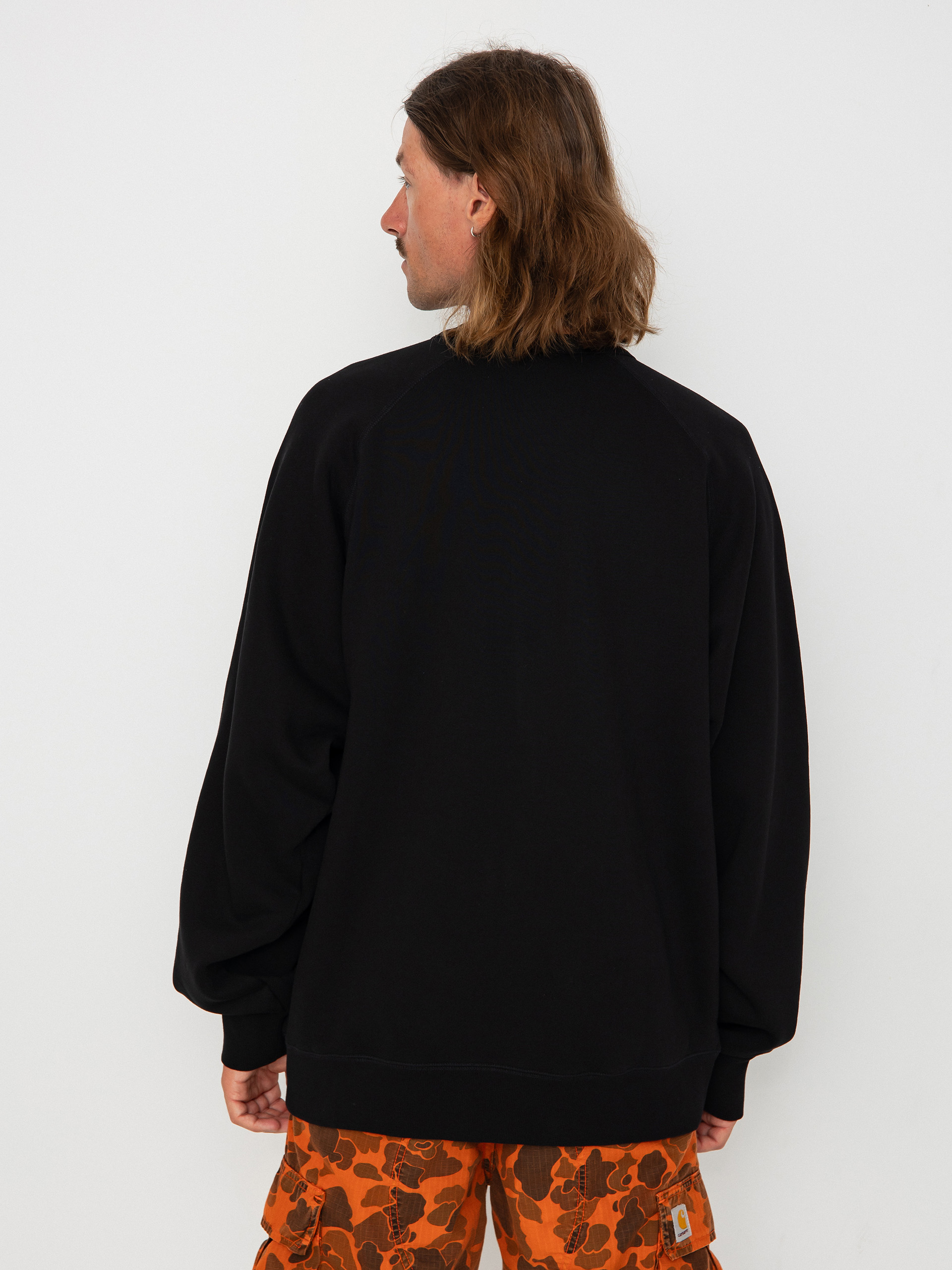 Світшот Carhartt WIP Lazy Duck Academy (black)