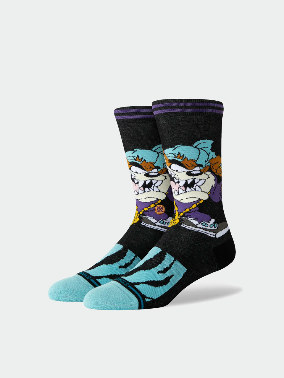  Шкарпетки Stance Taz Crew (black)