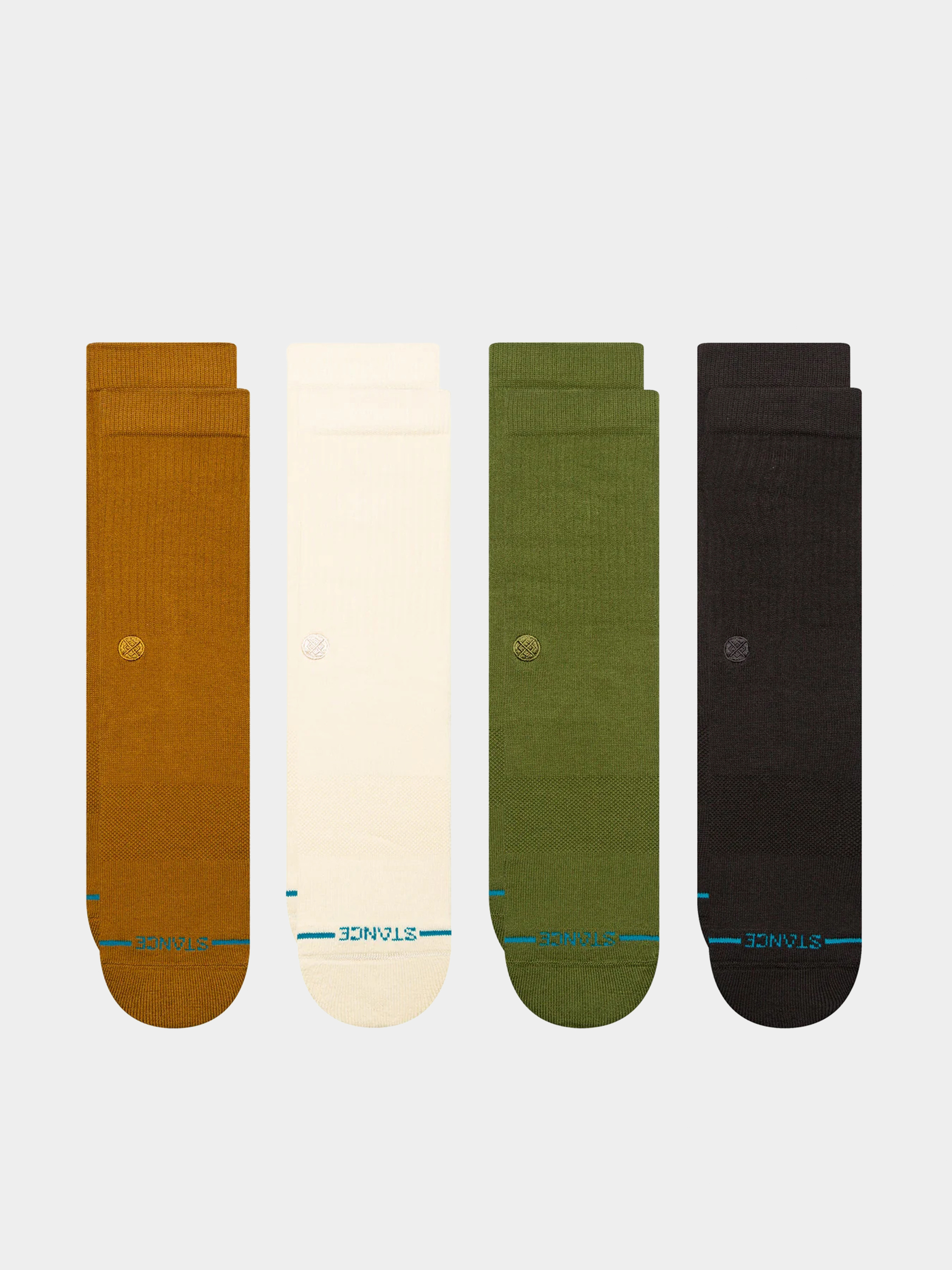  Шкарпетки Stance Icon Crew 4 Pack (gold)