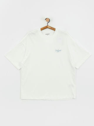 Футболка Carhartt WIP Signature Script (white/dusty ice)