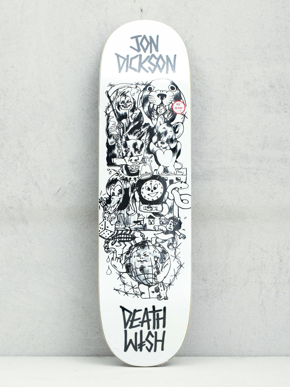 Декa Deathwish Jd Ascending (white/black)