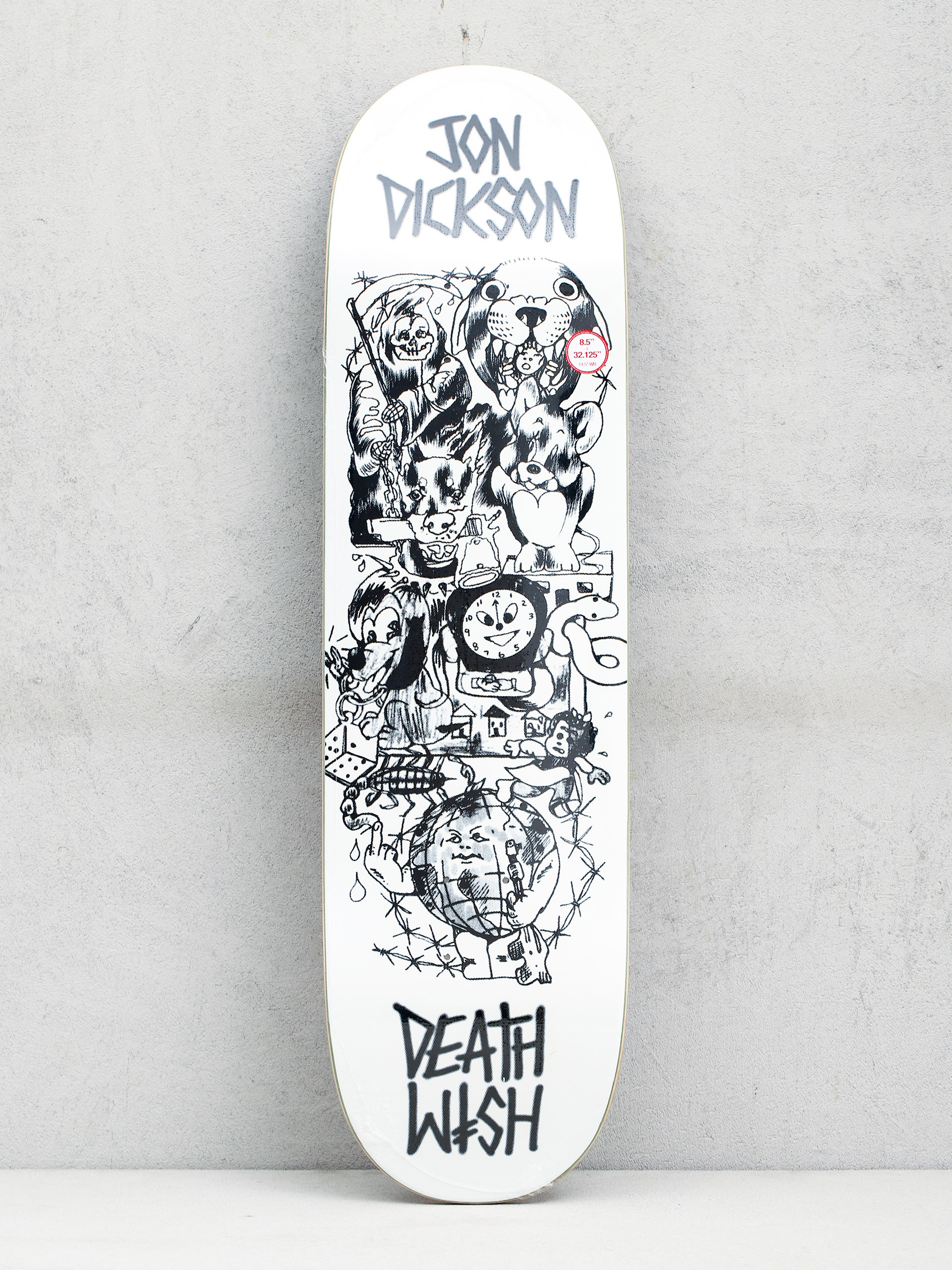 Декa Deathwish Jd Ascending (white/black)