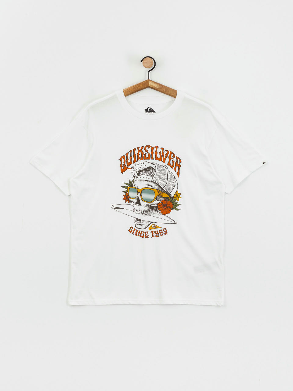 Футболка Quiksilver Qs Skull 69 (white)