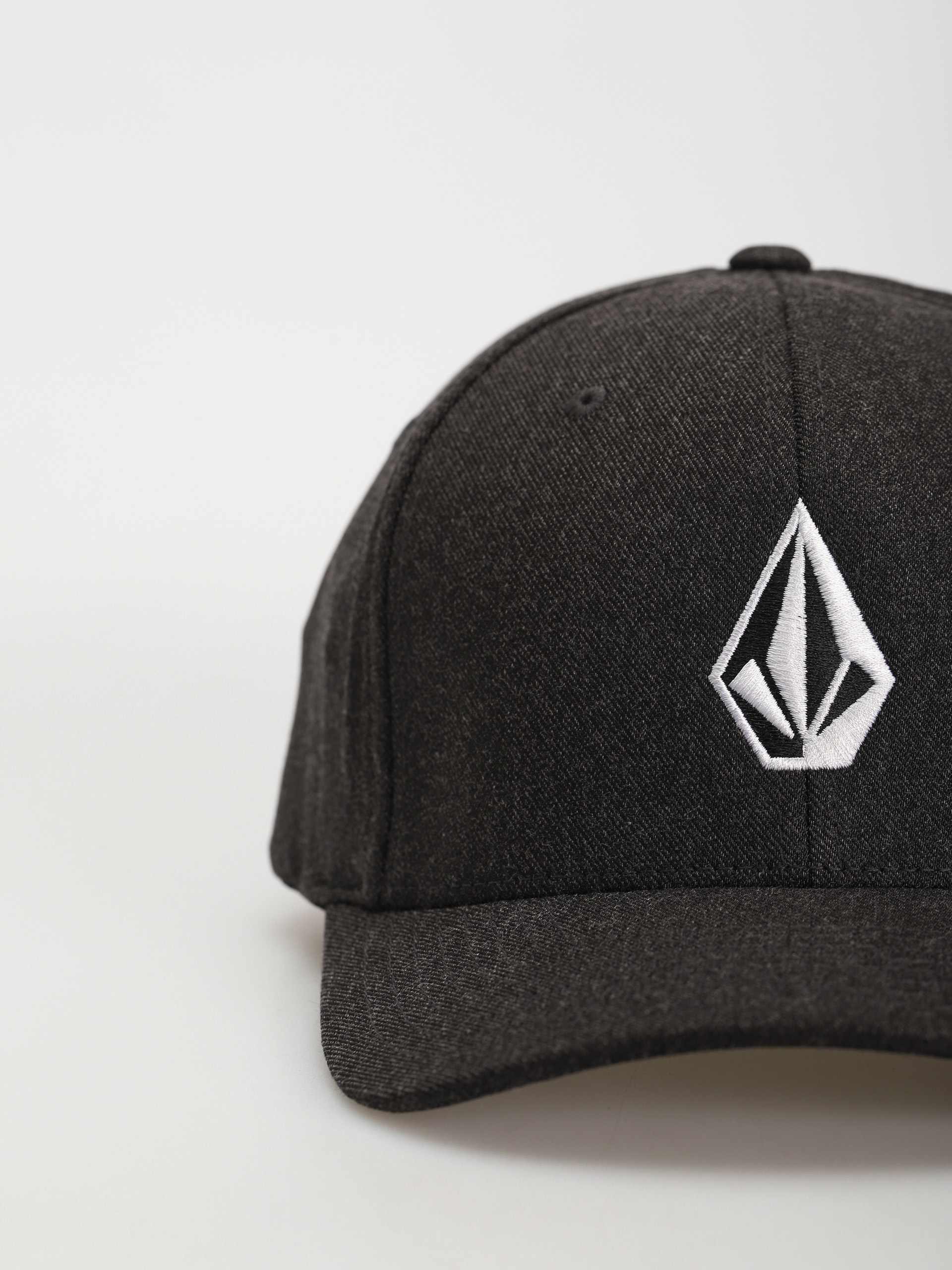Кепка Volcom Full Stone Hthr Flexfit (charcoal heather)