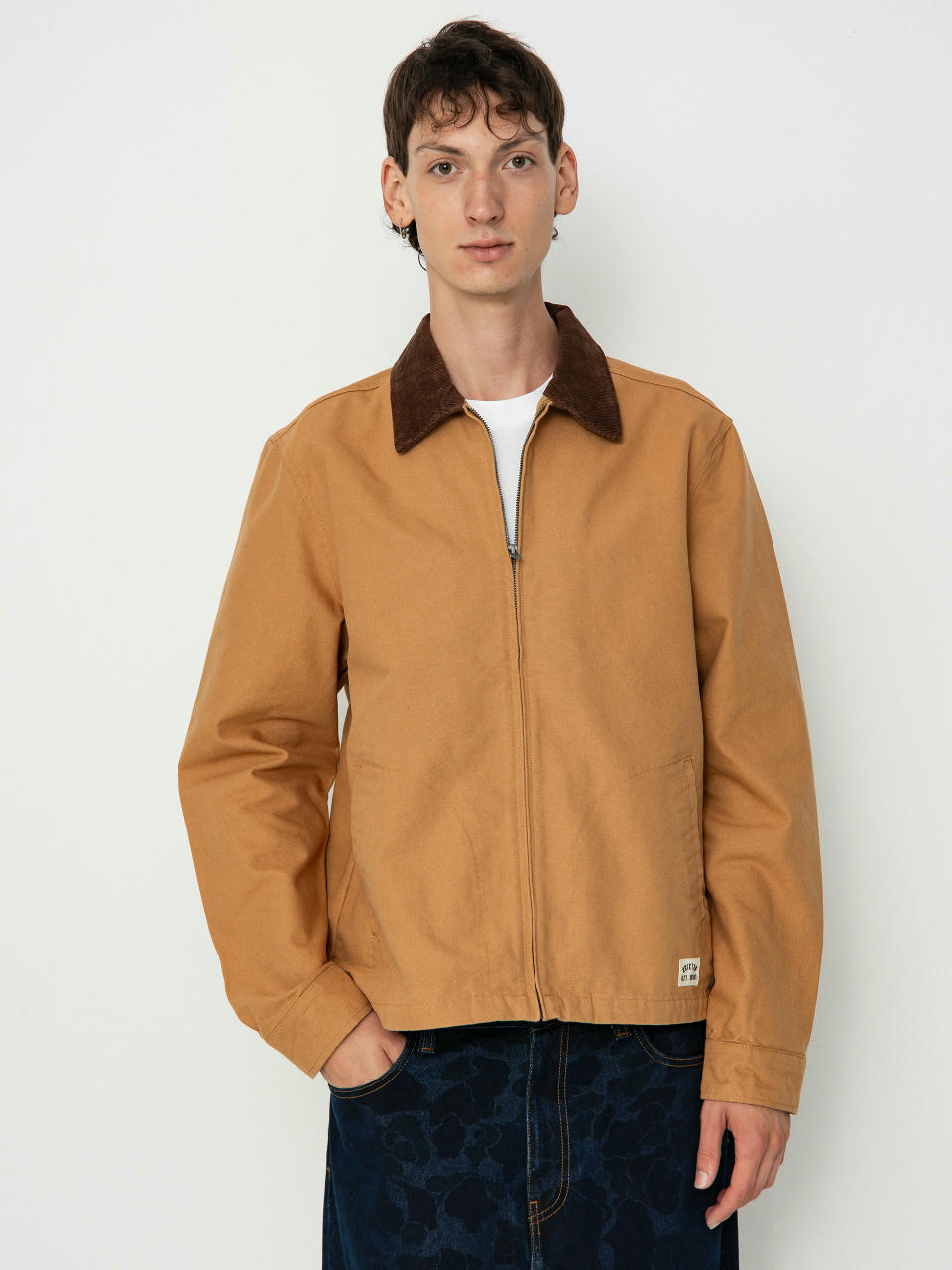 Куртка Brixton Mechanic Garage Zip (tobacco brown)