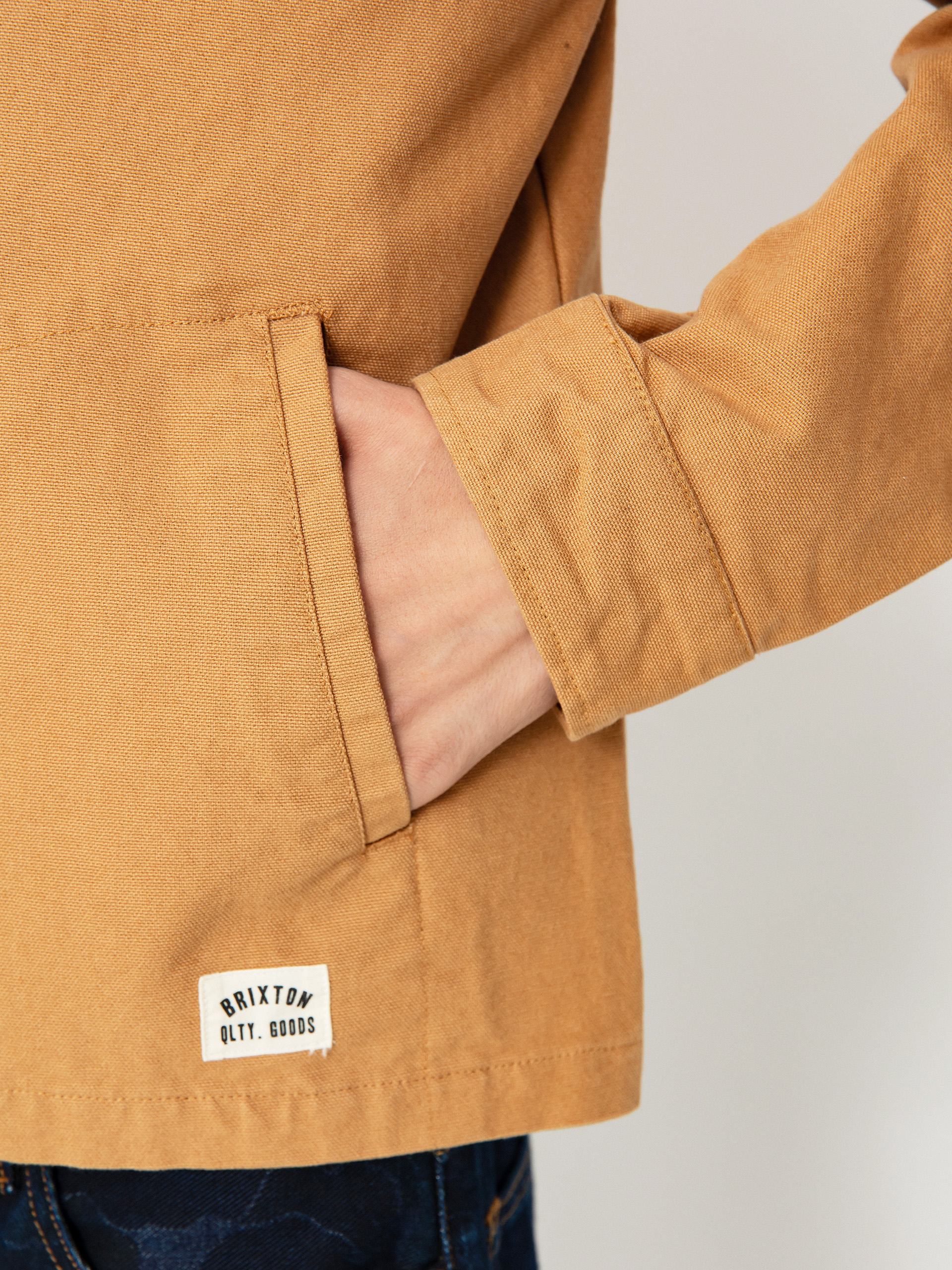 Куртка Brixton Mechanic Garage Zip (tobacco brown)