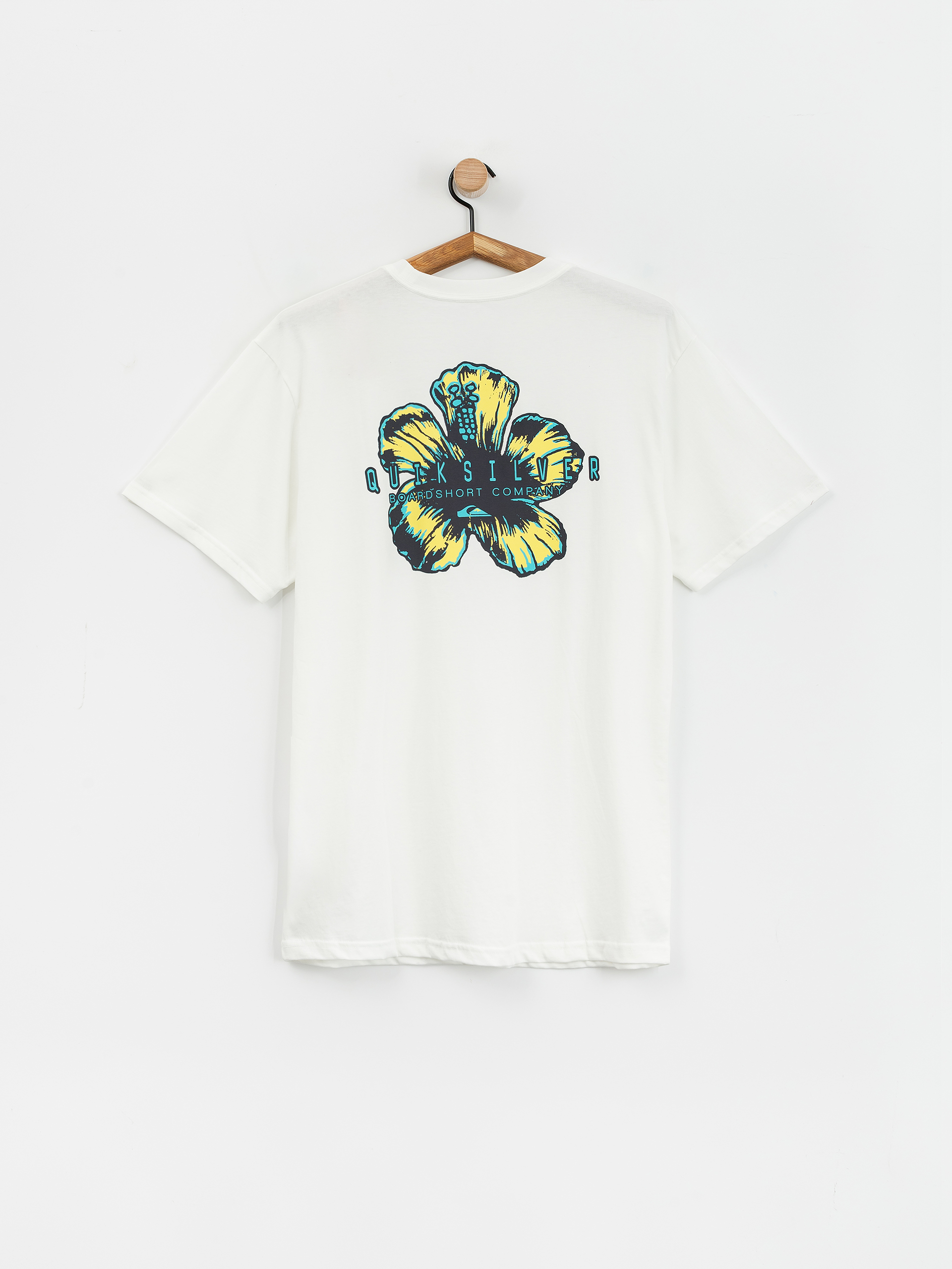 Футболка Quiksilver Hibiscus Pop (white)