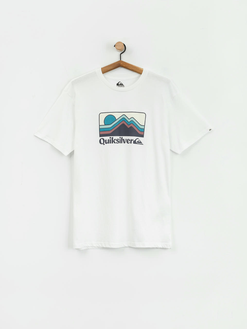 Футболка Quiksilver Qs Gradient Mountains (white)