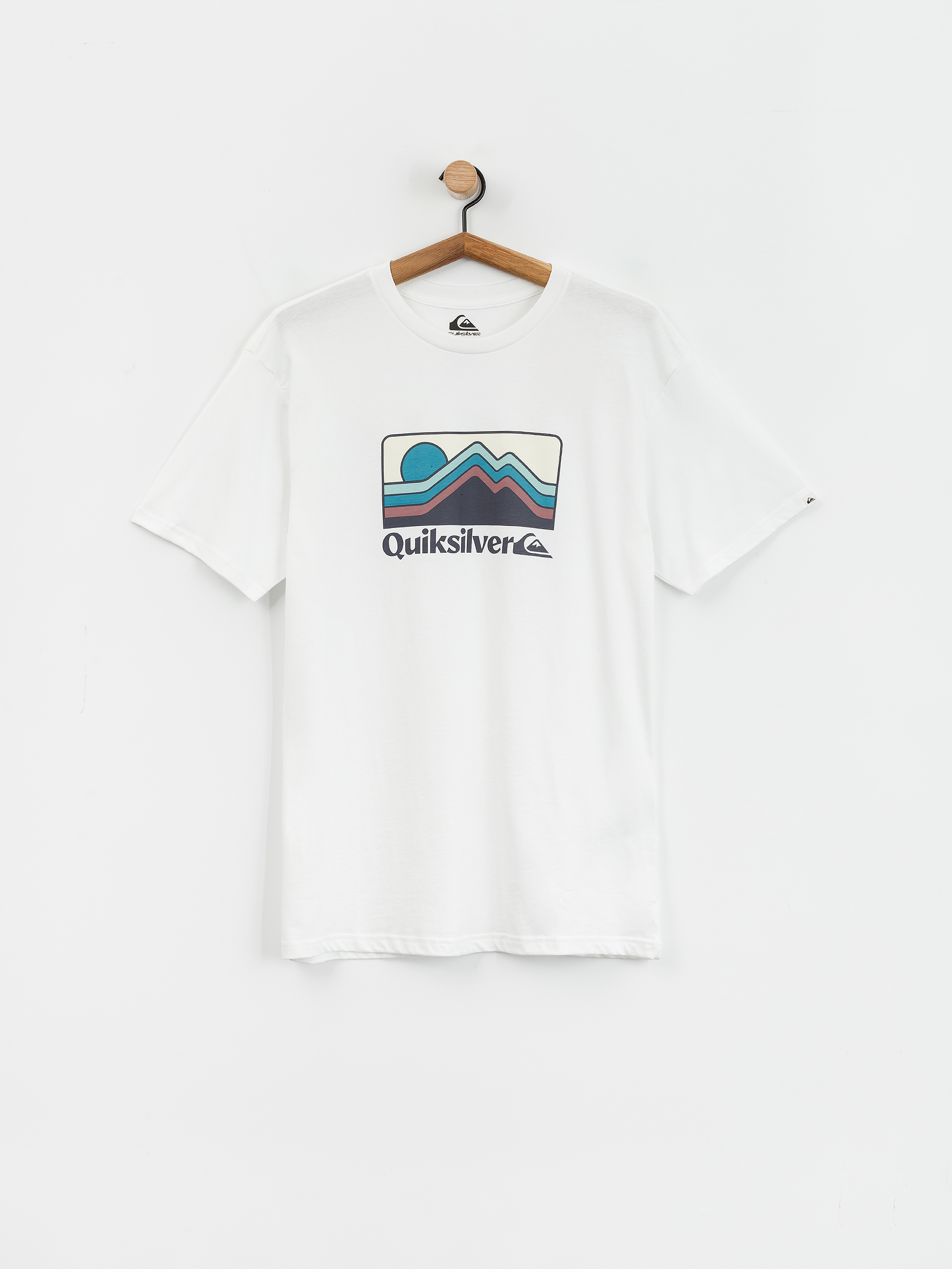 Футболка Quiksilver Qs Gradient Mountains (white)
