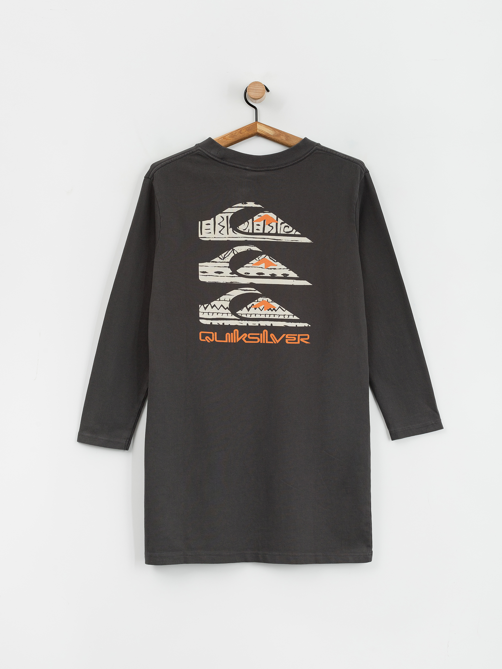 Лонгслів Quiksilver Uni Ls Tee Dress Wmn (tarmac)