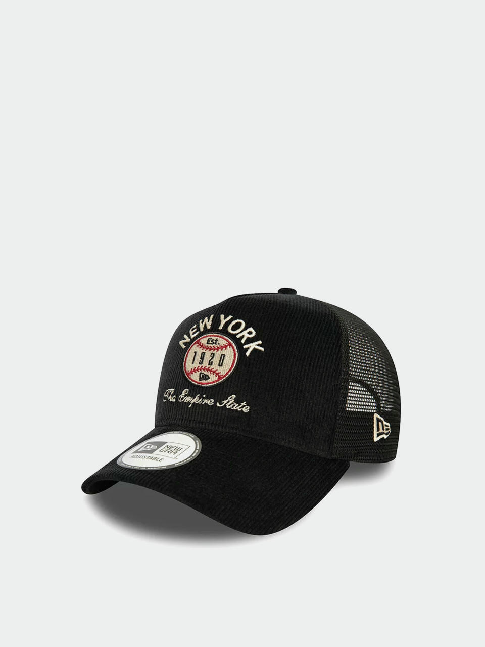 Кепка New Era Cord Graphic Trucker (black)