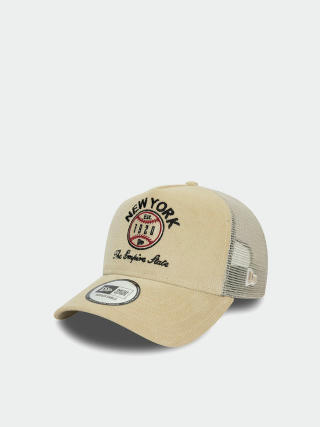 Кепка New Era Cord Graphic Trucker (stone)