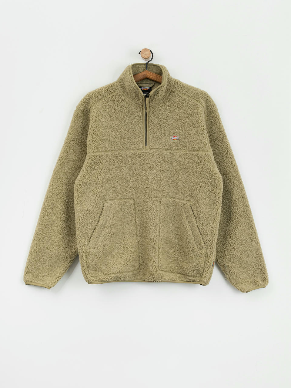 Чоловічий Флісовий светр Dickies Mount Hope Quarter Zip (imperial green)