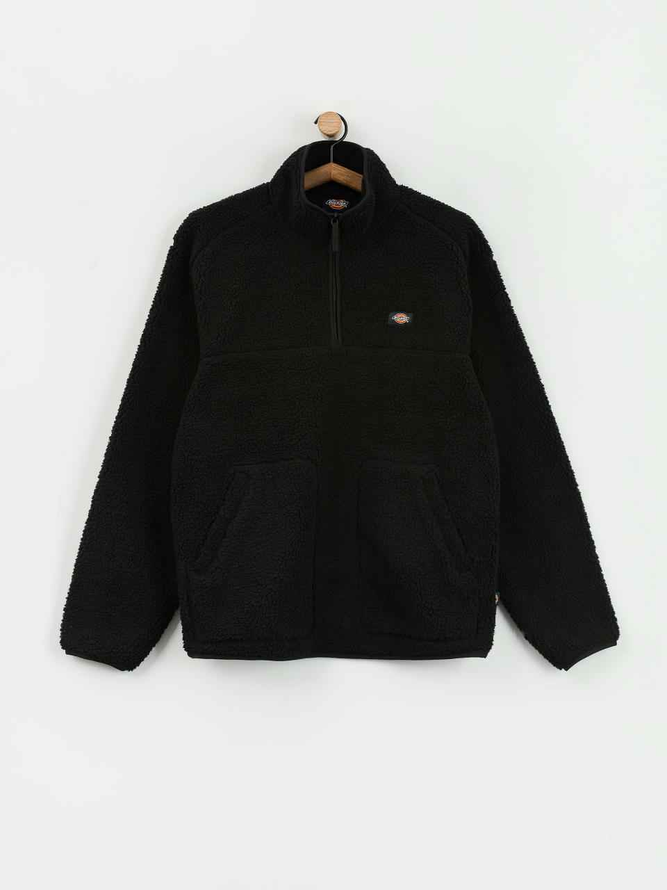 Чоловічий Флісовий светр Dickies Mount Hope Quarter Zip (black)