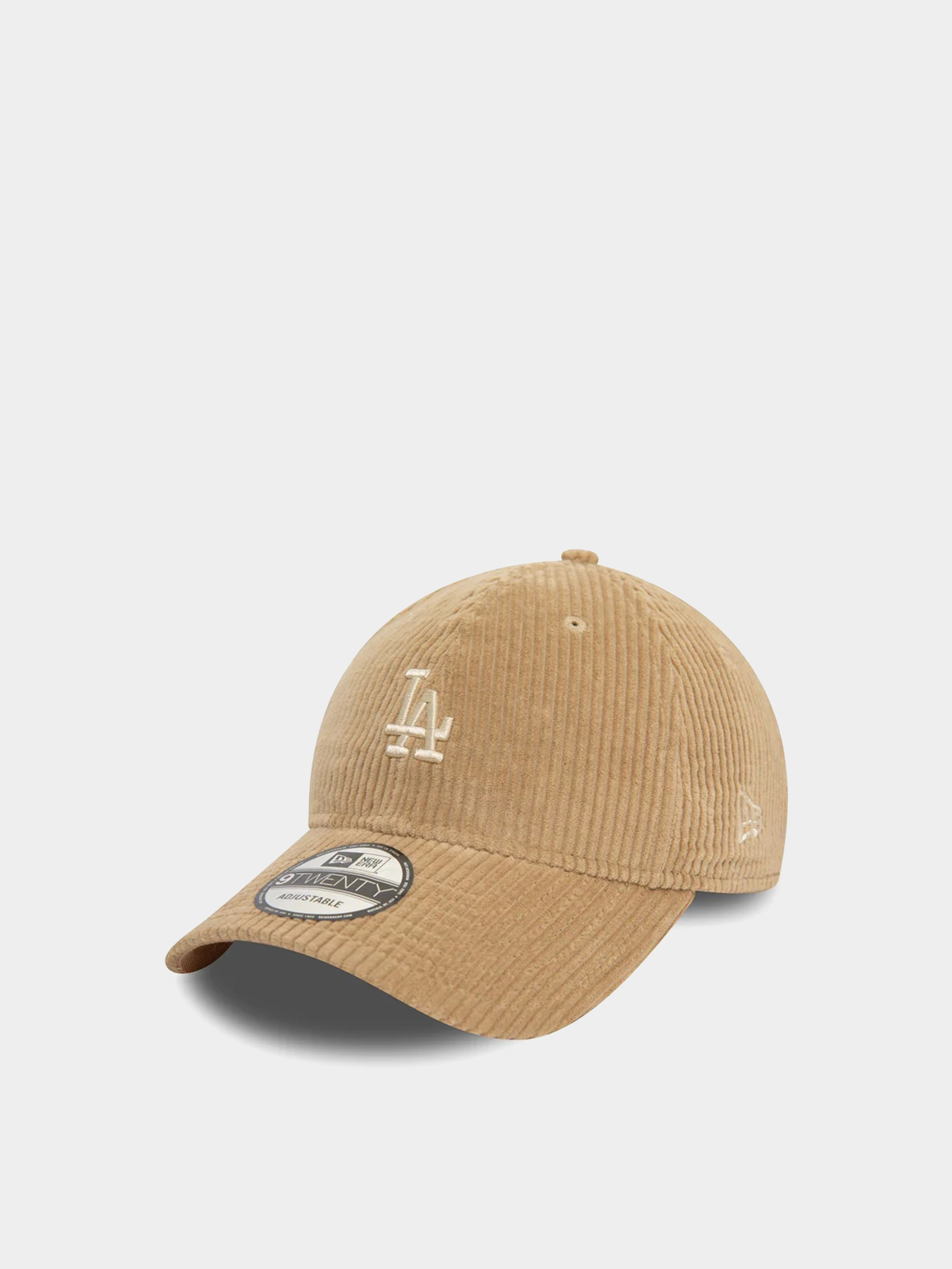 Кепка New Era Cord 9Twenty Los Angeles Dodgers (taupe)