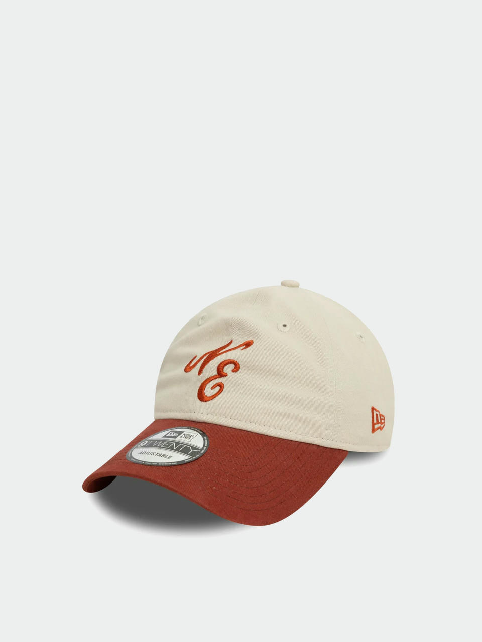 Кепка New Era Peached Cotton 9Twenty (brick/white)