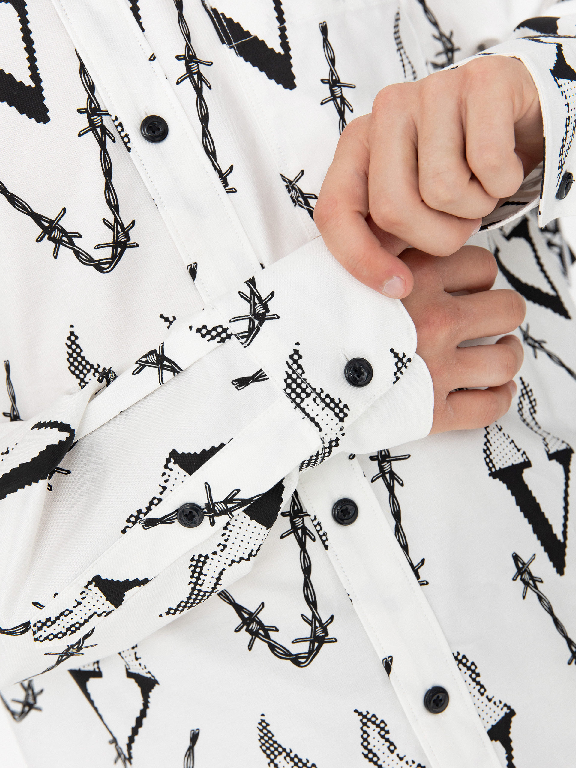 Сорочка Volcom Fergadelic Woven Ls (white)